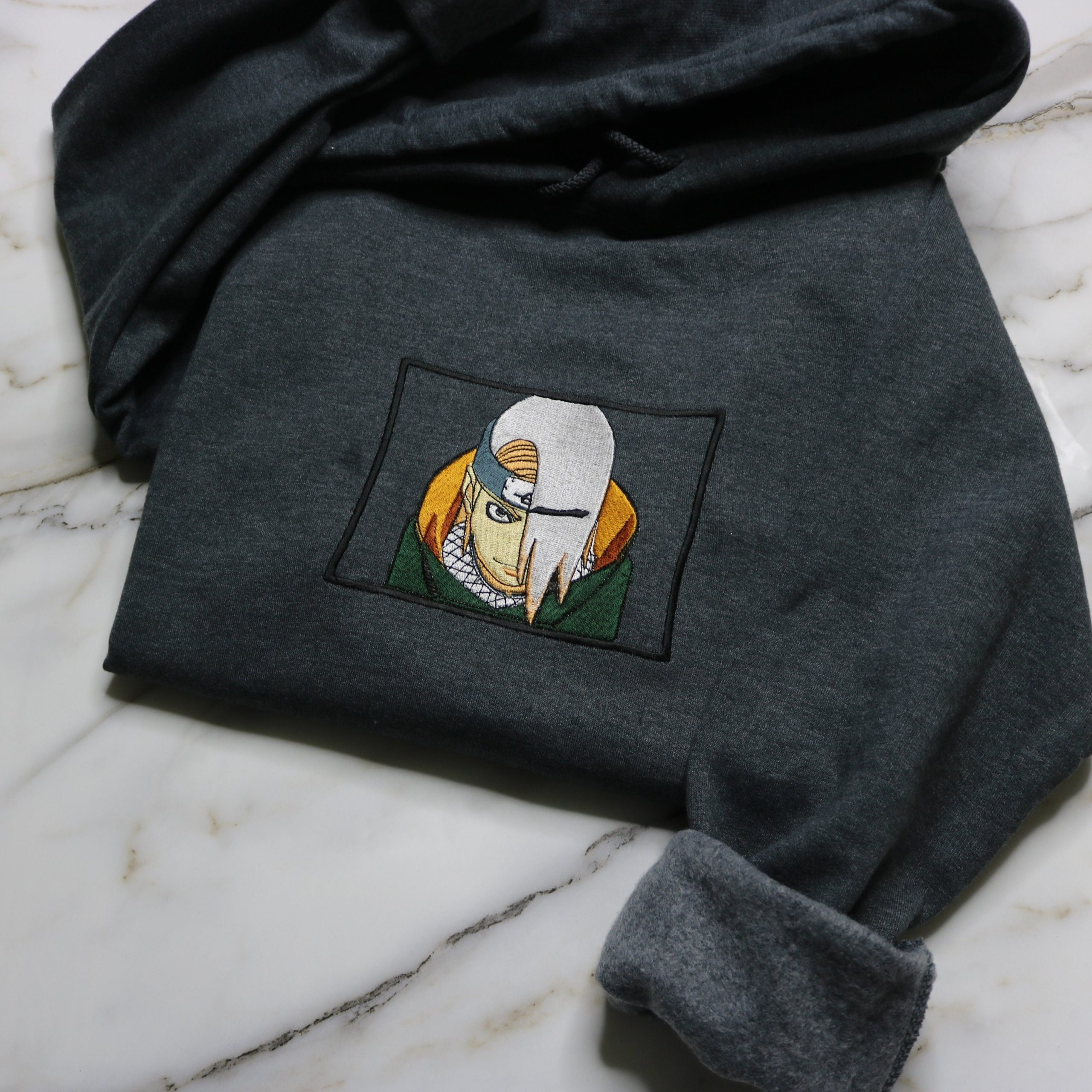 Ninja Anime Embroidered Sweatshirt Ninja Anime Embroidered Sweatshirt