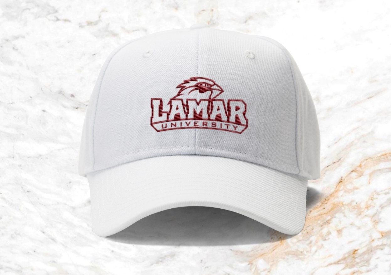 Lamar University White Embroidered Hat Lamar University White Embroidered Hat