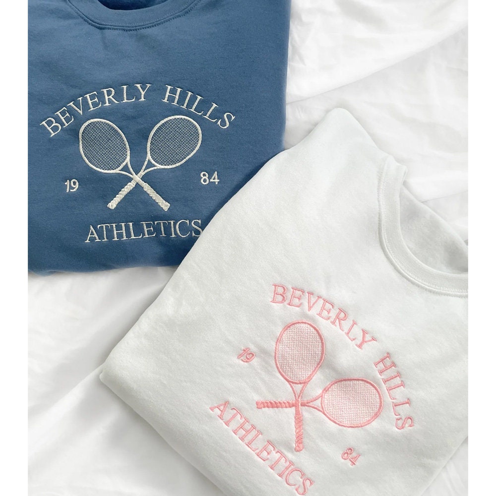 Beverly Hills Athletics Embroidered Sweatshirt Crewneck Beverly Hills Athletics Embroidered Sweatshirt Crewneck