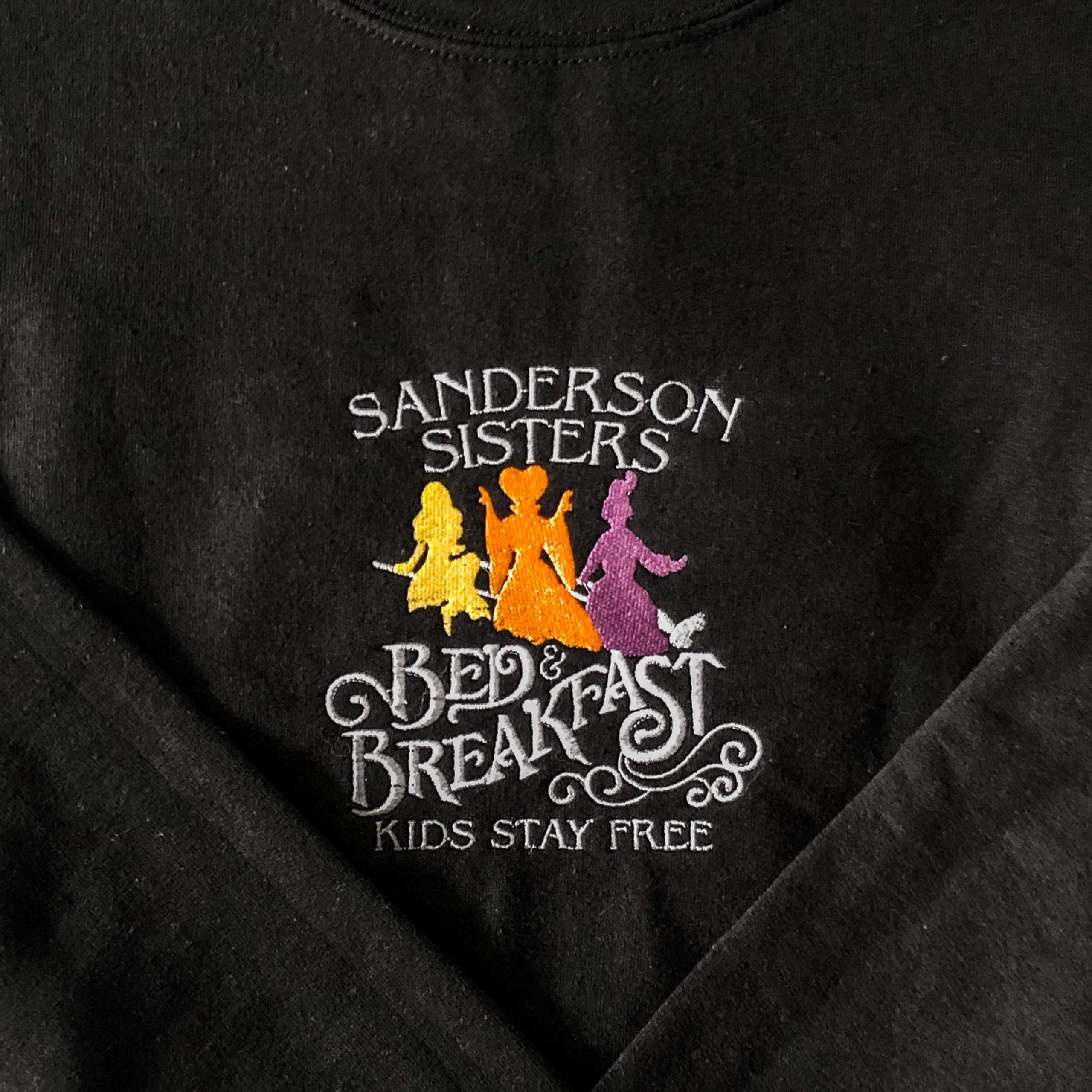 Hocus Pocus Sanderson Bed & Breakfast Embroidered Sweatshirt Hocus Pocus Sanderson Bed & Breakfast Embroidered Sweatshirt
