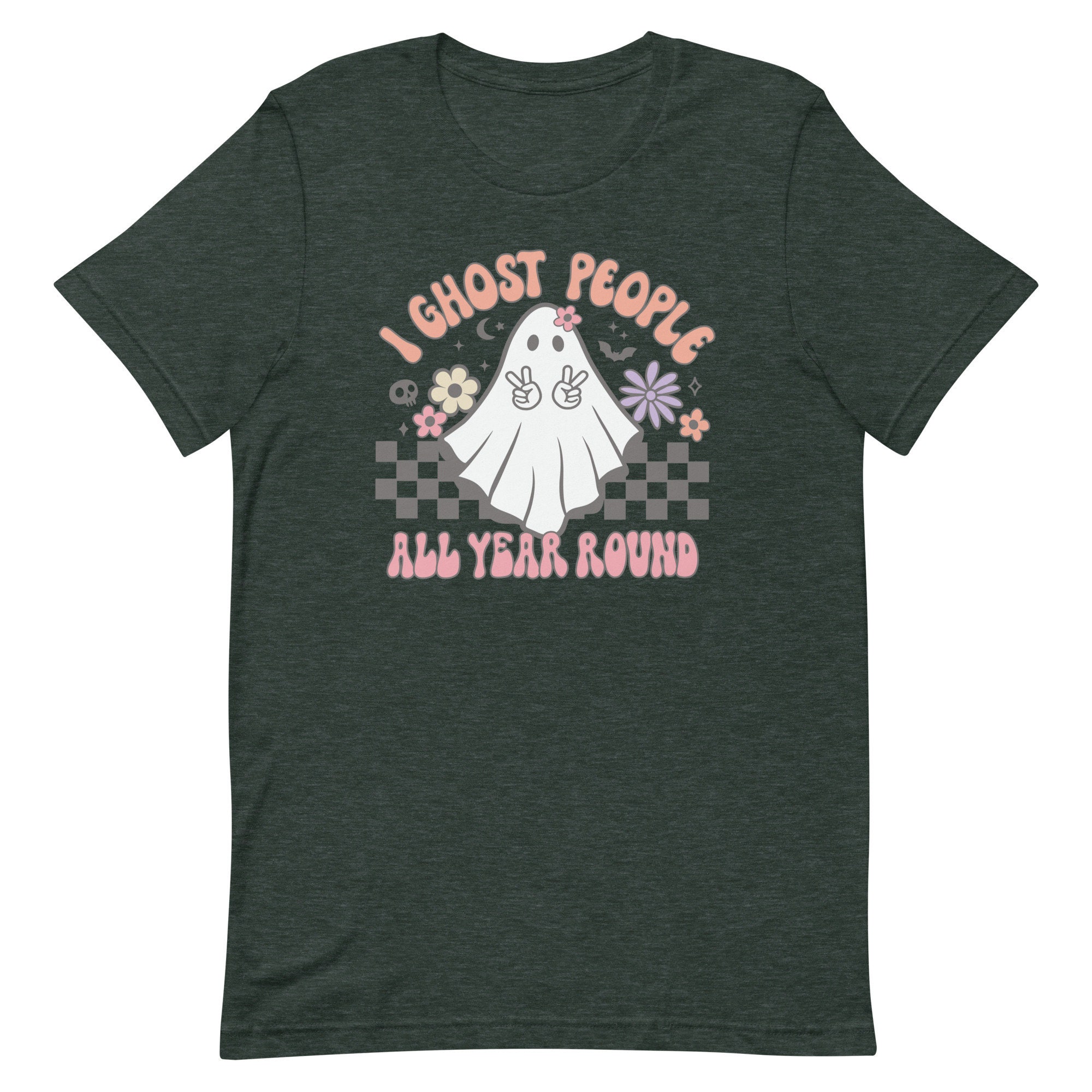I Ghost People All Year Round T-Shirt For Halloween I Ghost People All Year Round T-Shirt For Halloween