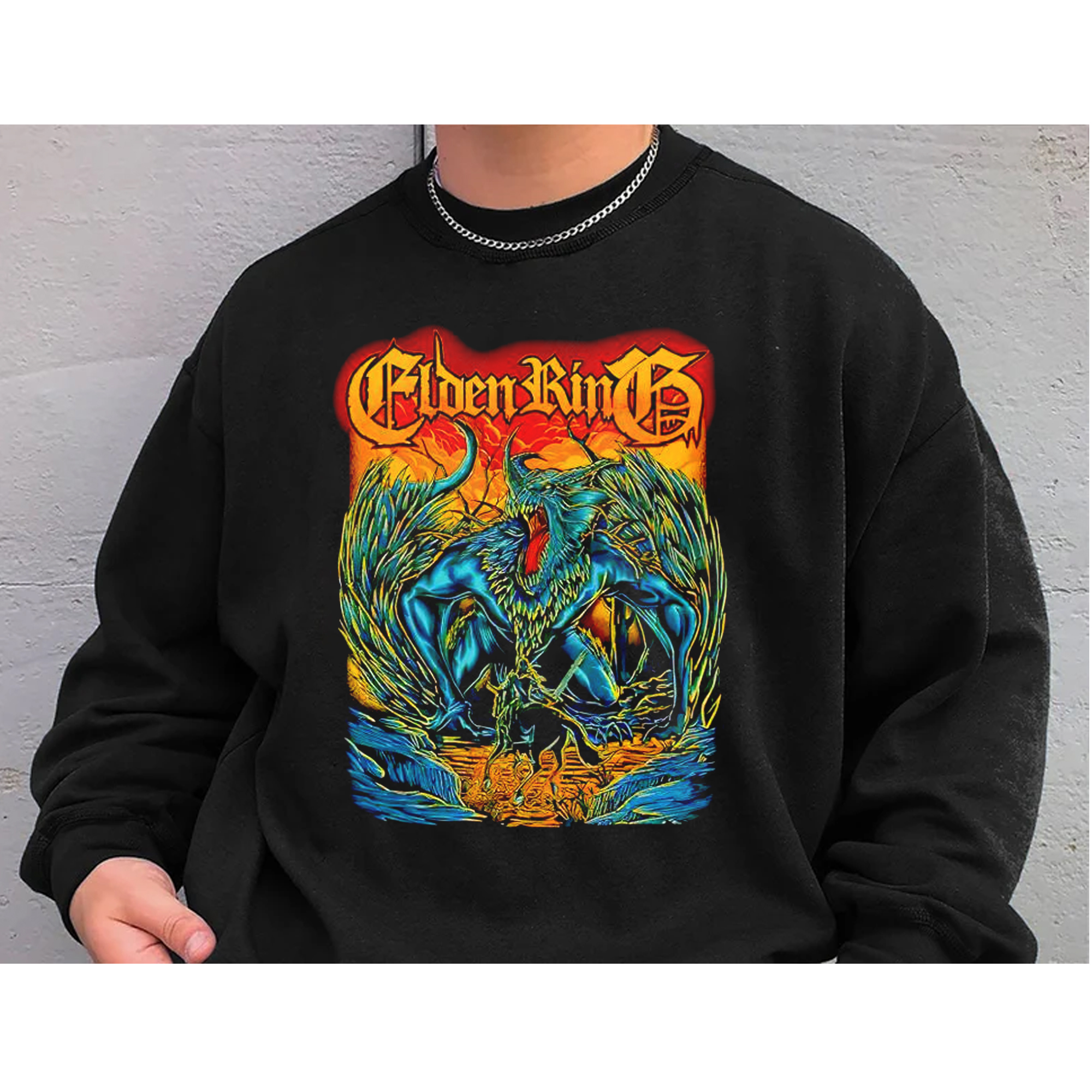 Elden Ring Warrior Sweatshirt Elden Ring Warrior Sweatshirt