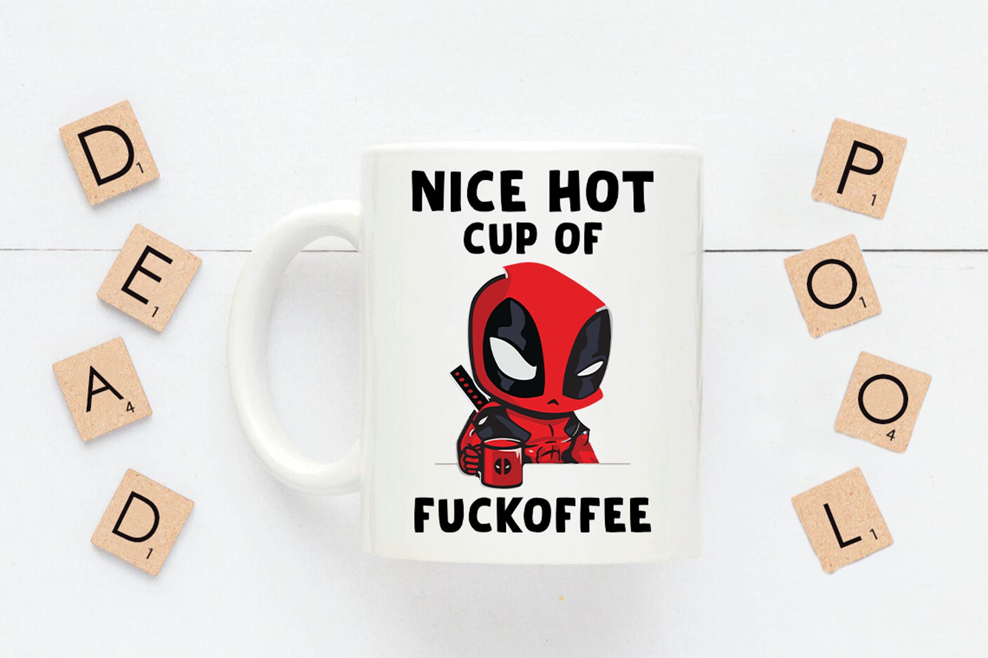 Deadpool Nice Hot Cup Of Fuckoffee Coffee Mug 11oz 15oz Deadpool Nice Hot Cup Of Fuckoffee Coffee Mug 11oz 15oz