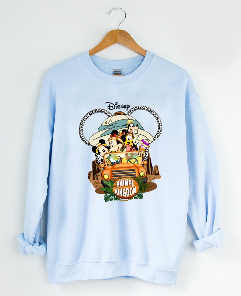 Disney Animal Kingdom Adventure Safari Mode Sweatshirt Disney Animal Kingdom Adventure Safari Mode Sweatshirt
