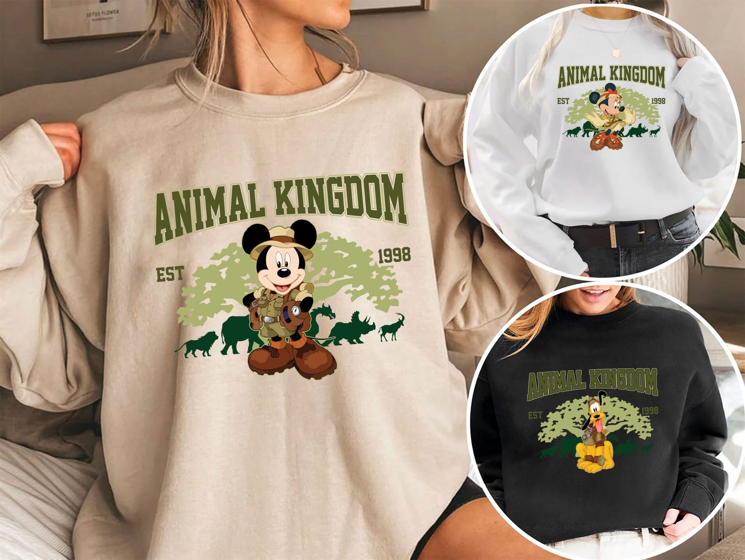 Disney Animal Kingdom Shirts Family Matching Sweatshirt Disney Animal Kingdom Shirts Family Matching Sweatshirt