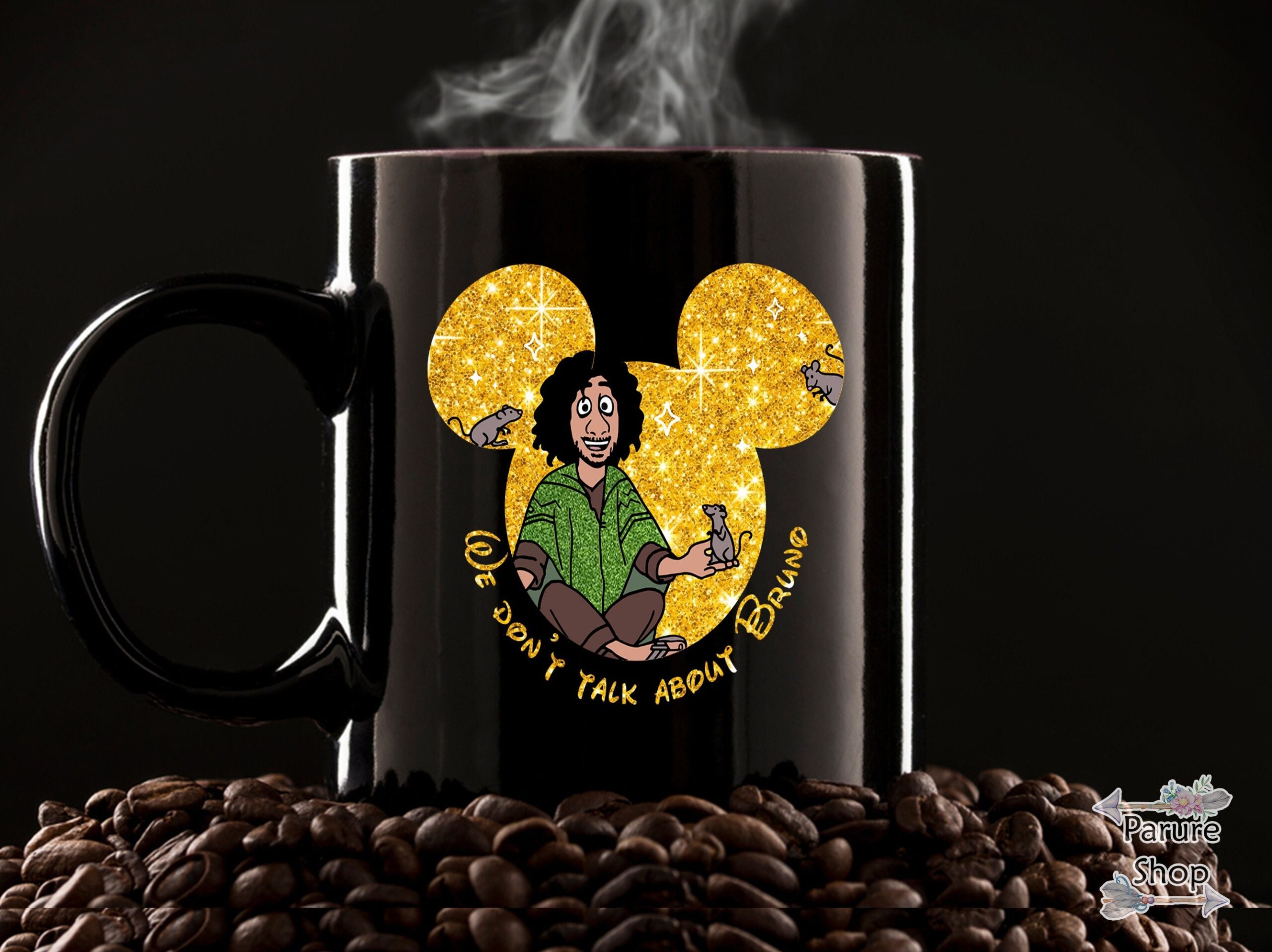 Disney Encanto We Don't Talk About Bruno Coffee Mug Disney Encanto We Don't Talk About Bruno Coffee Mug
