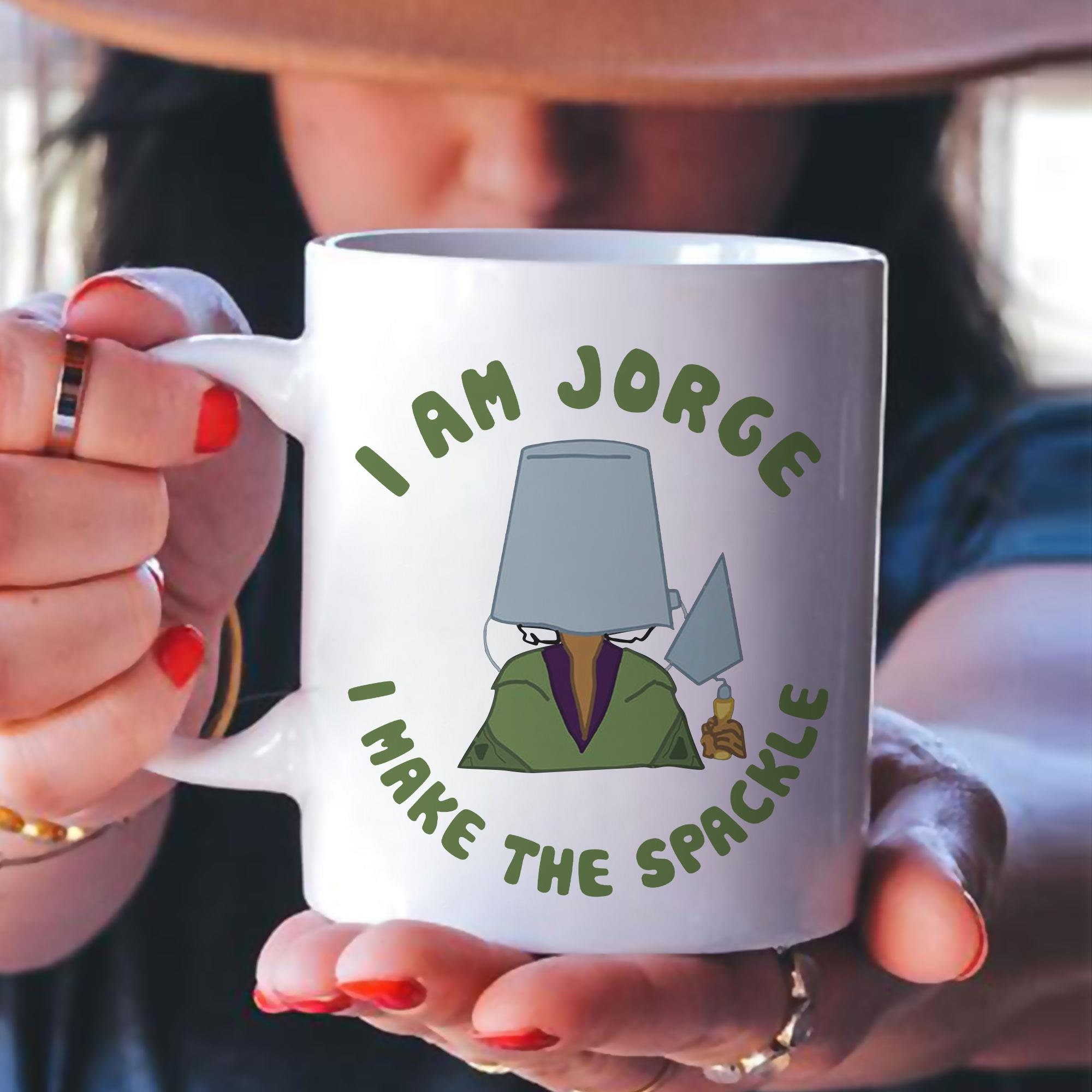 Encanto Bruno I'm Jorge I Make The Spackle Coffee Mug Encanto Bruno I'm Jorge I Make The Spackle Coffee Mug