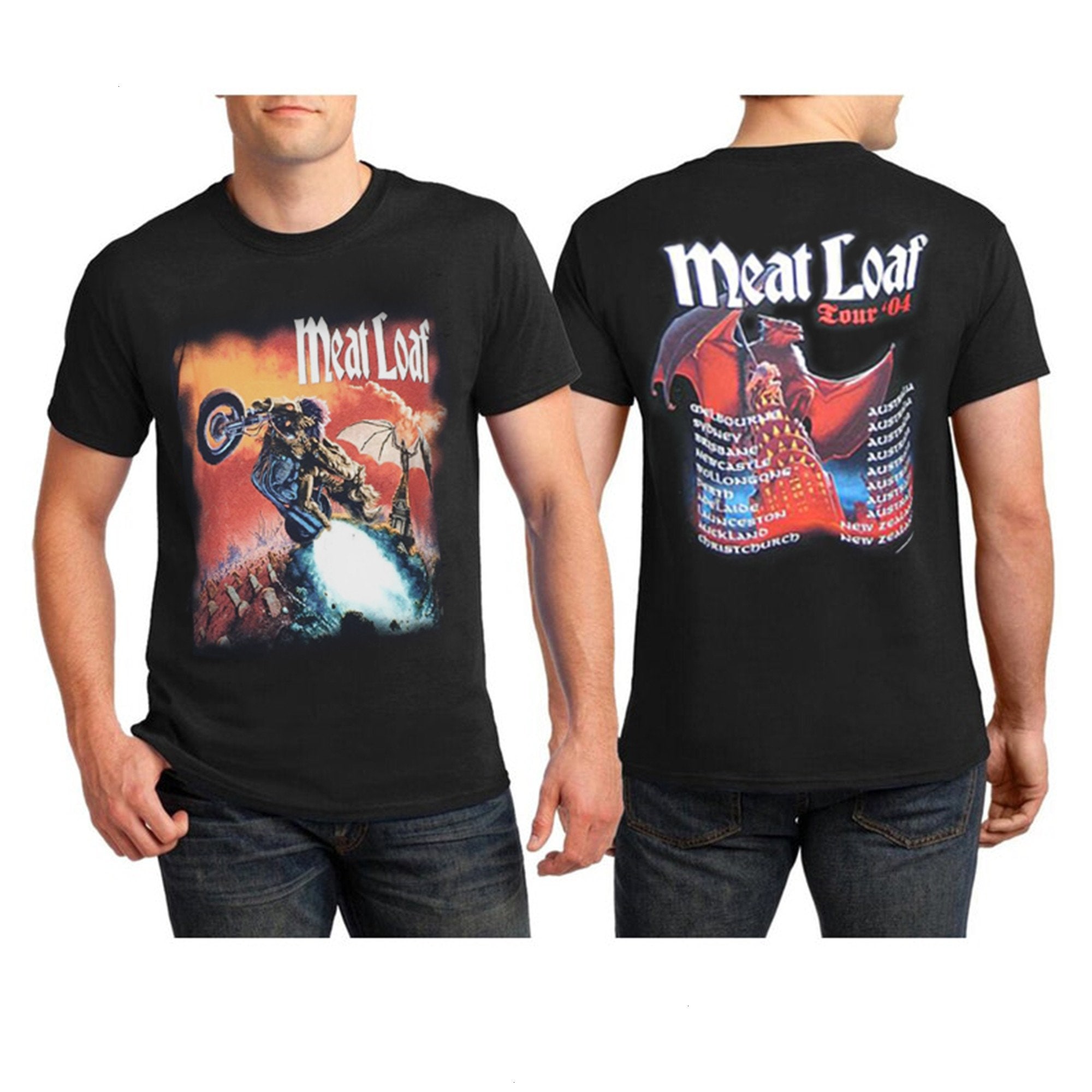 Hey Maaaaa Meatloaf Two Printed Tshirt Hey Maaaaa Meatloaf Two Printed Tshirt
