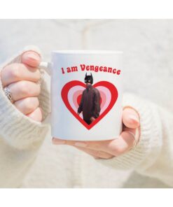 I Am Vengeance Funny Robert Pattinson Mug