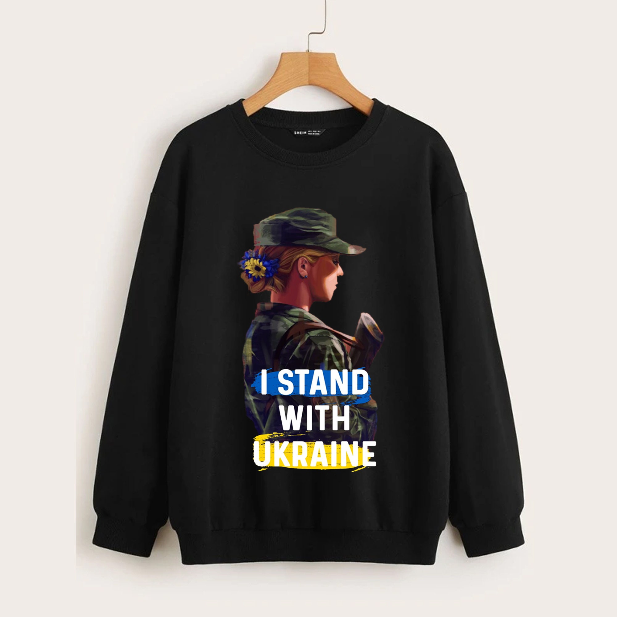 I Stand With Ukraine Proud Ukrainian Girl Shirt I Stand With Ukraine Proud Ukrainian Girl Shirt