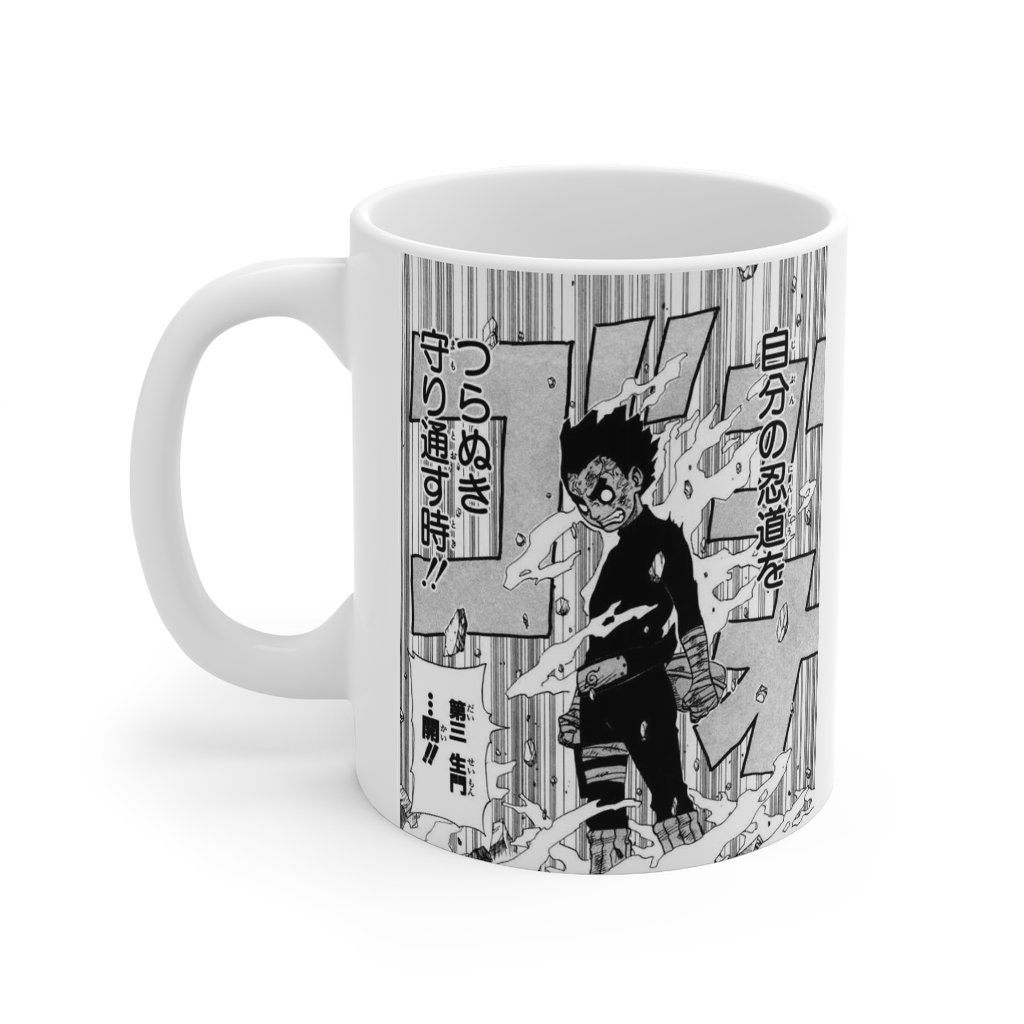Rock Lee Chunin Exams Gates Opened Coffee Mug 11oz Rock Lee Chunin Exams Gates Opened Coffee Mug 11oz