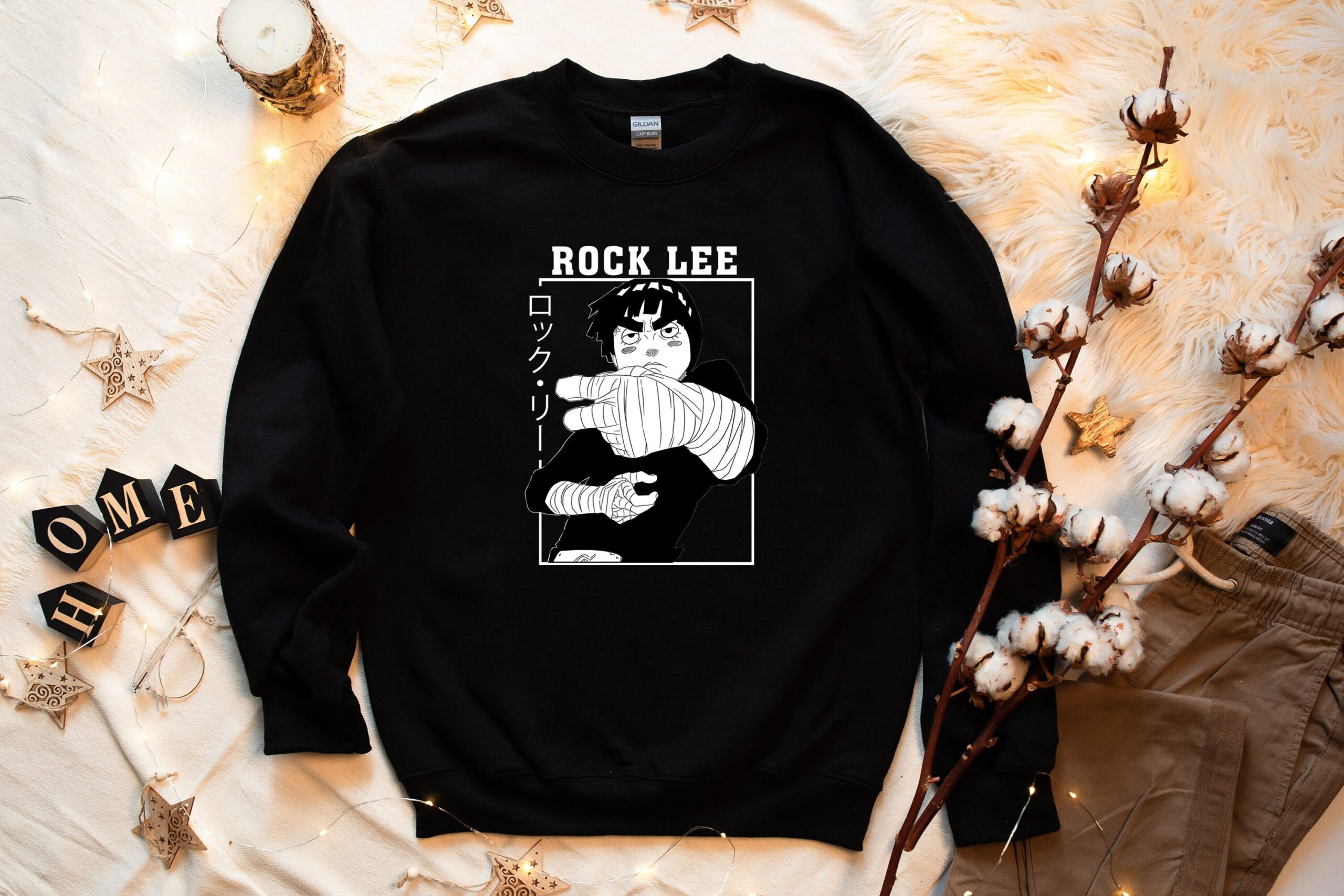 Rock Lee Naruto Shippuden SweatShirt Rock Lee Naruto Shippuden SweatShirt