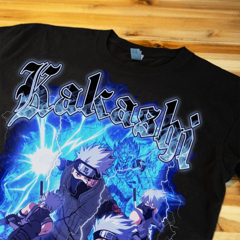 Hatake Kakashi Naruto Vintage Style Tshirt Hatake Kakashi Naruto Vintage Style Tshirt