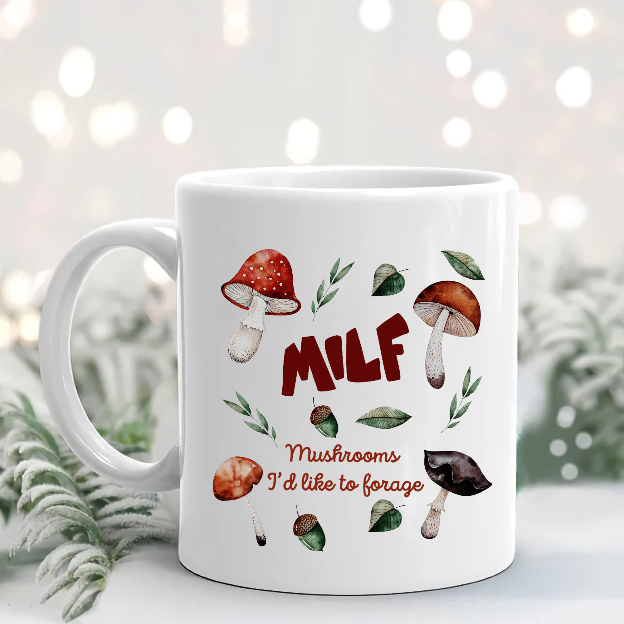 Milf Funny Mushroom Cottagecore Mug Milf Funny Mushroom Cottagecore Mug