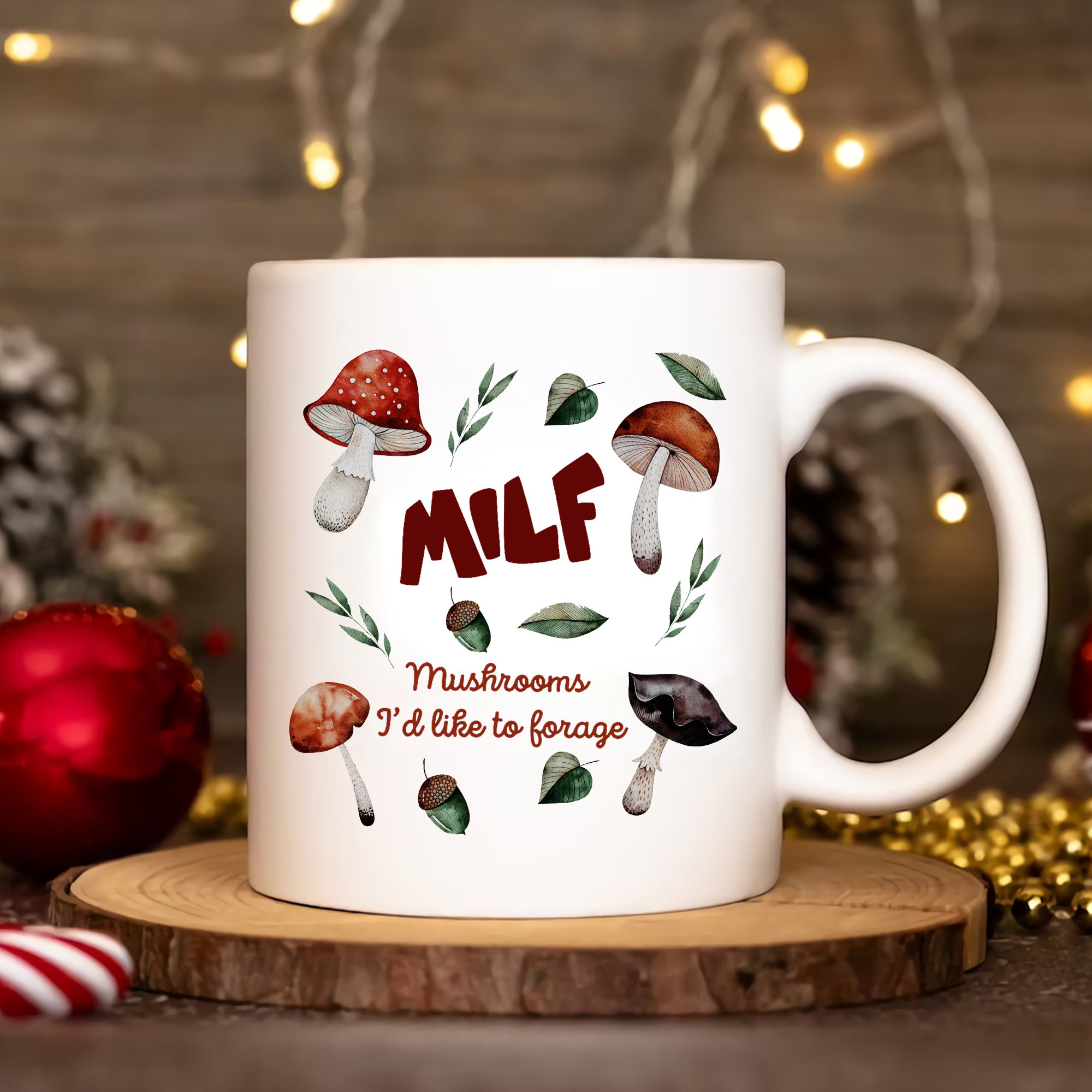 Milf Funny Mushroom Cottagecore Mug Milf Funny Mushroom Cottagecore Mug