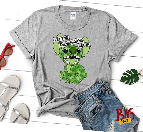 Disney Lilo & Stitch St. Patricks Day Shirt Disney Lilo & Stitch St. Patricks Day Shirt