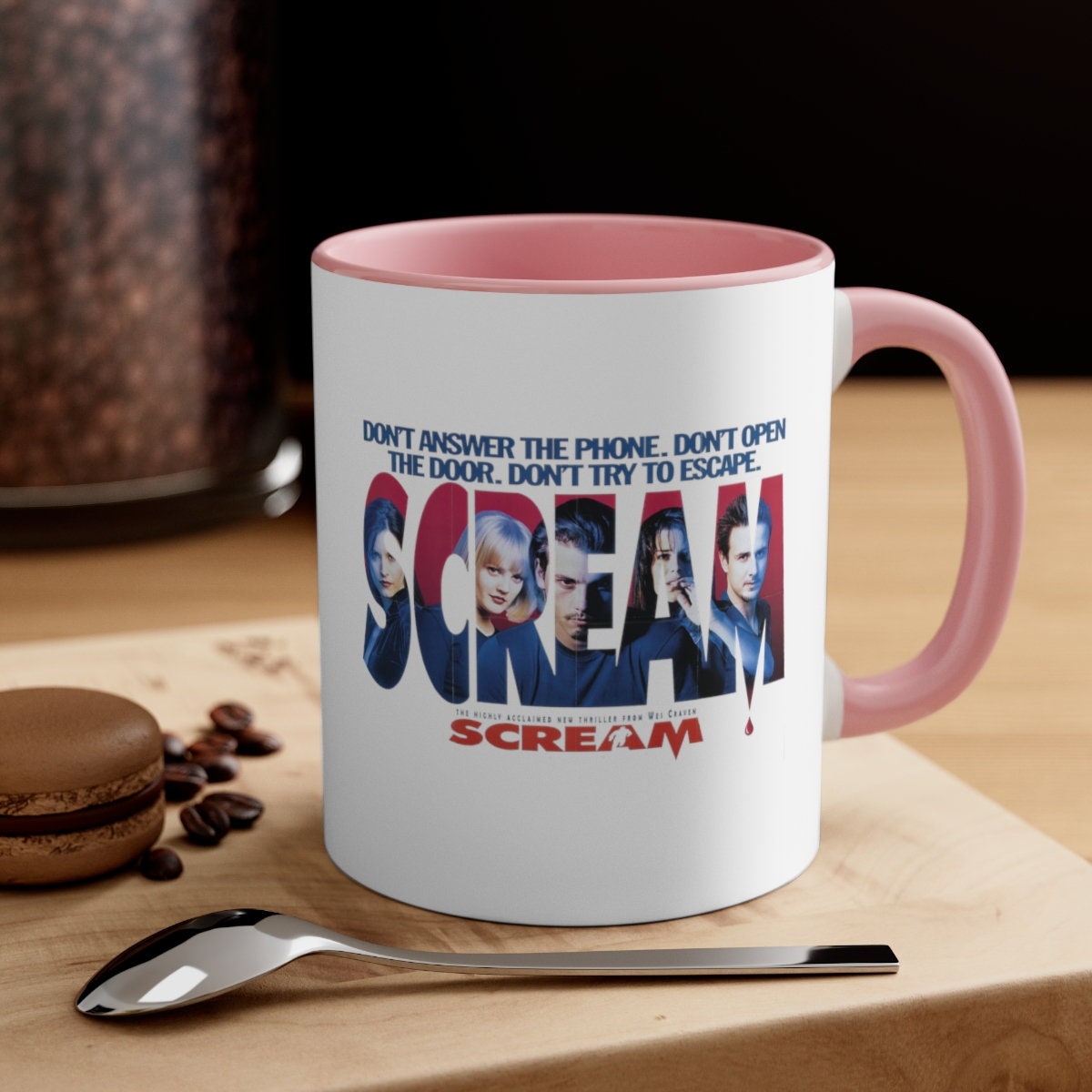 Scream Movie Ghostface Coffee Mug Scream Movie Ghostface Coffee Mug