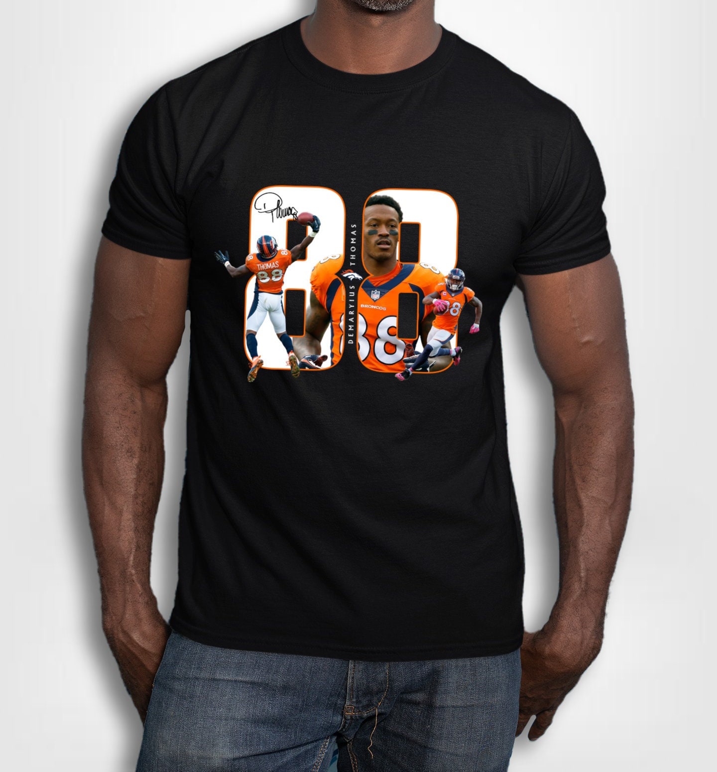 Demaryius Thomas Denver Broncos 88 Sweatshirts Demaryius Thomas Denver Broncos 88 Sweatshirts