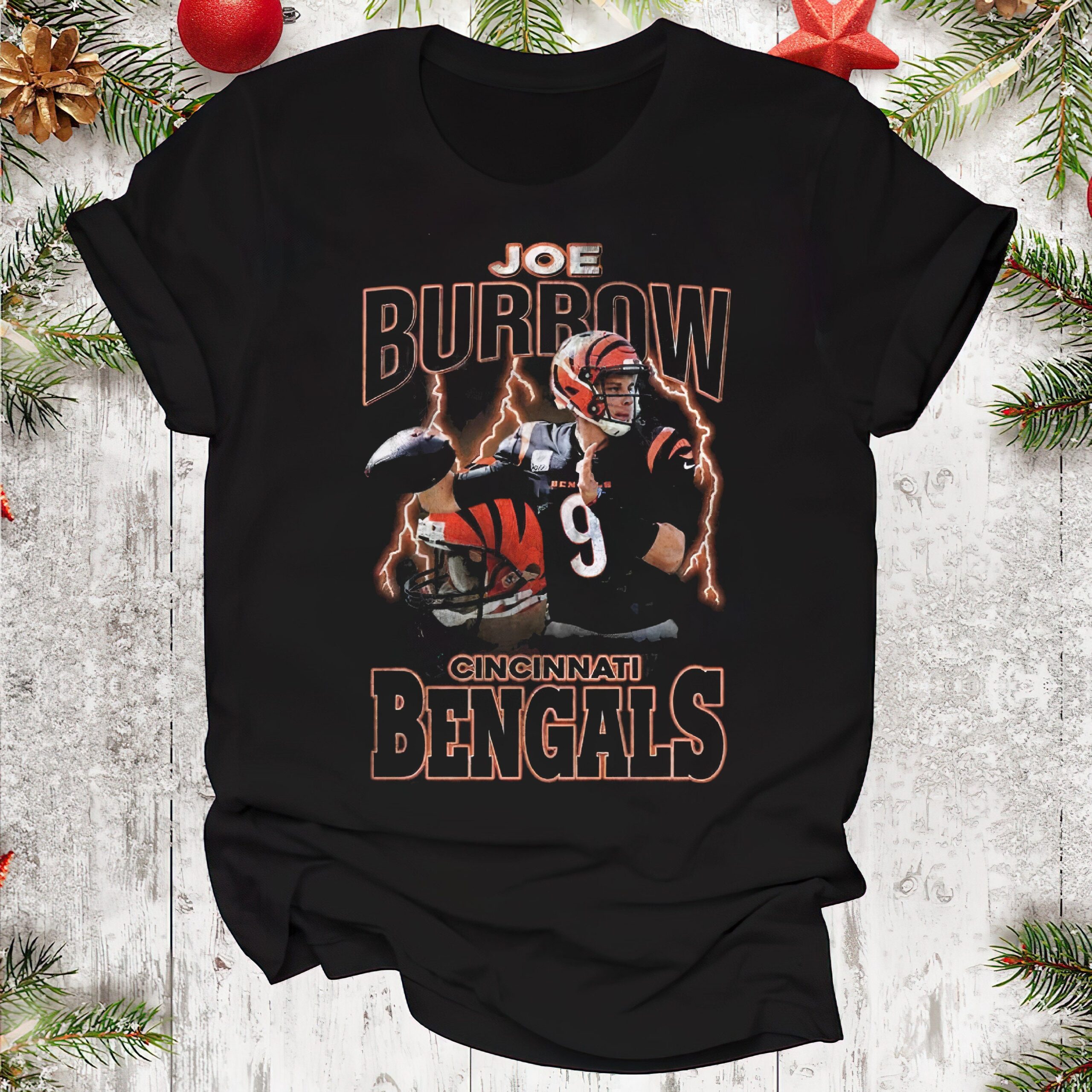 Joe Burrow Cincinnati Bengals NFL Graphic SweatShirt Joe Burrow Cincinnati Bengals NFL Graphic SweatShirt