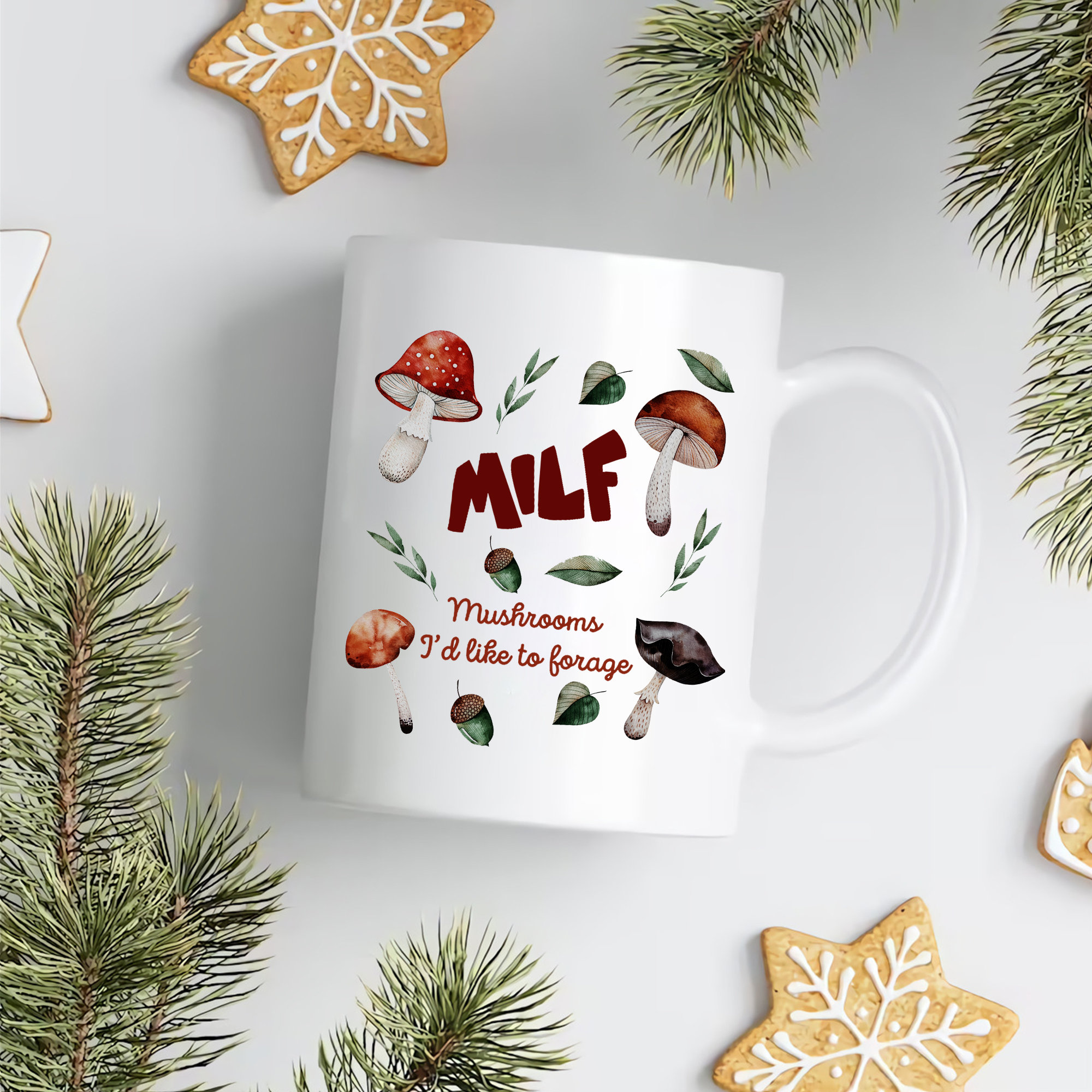 Milf Funny Mushroom Cottagecore Mug Milf Funny Mushroom Cottagecore Mug