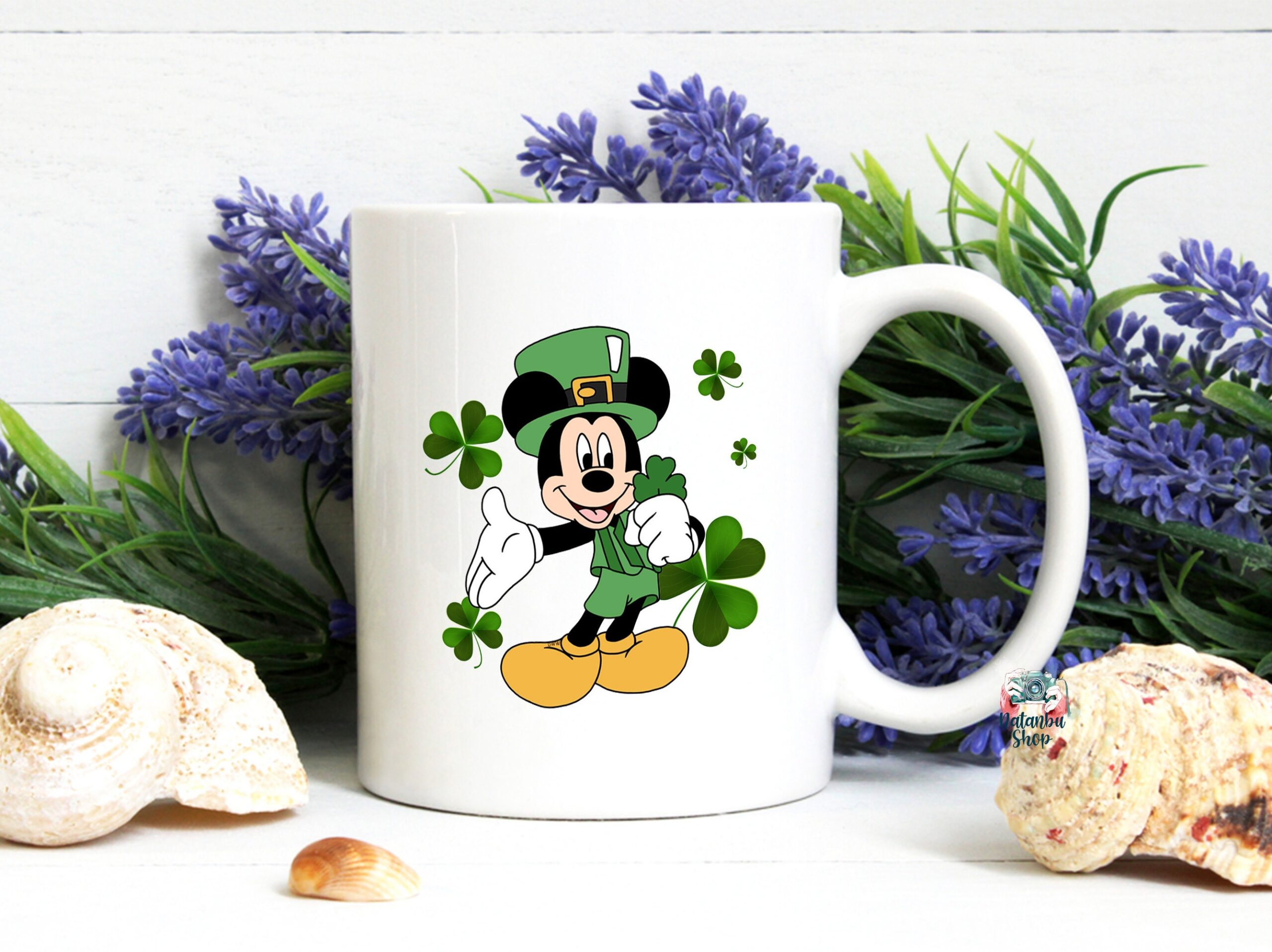Disney Mickey Minnie Patrick's Day 2022 Coffee Mug Disney Mickey Minnie Patrick's Day 2022 Coffee Mug