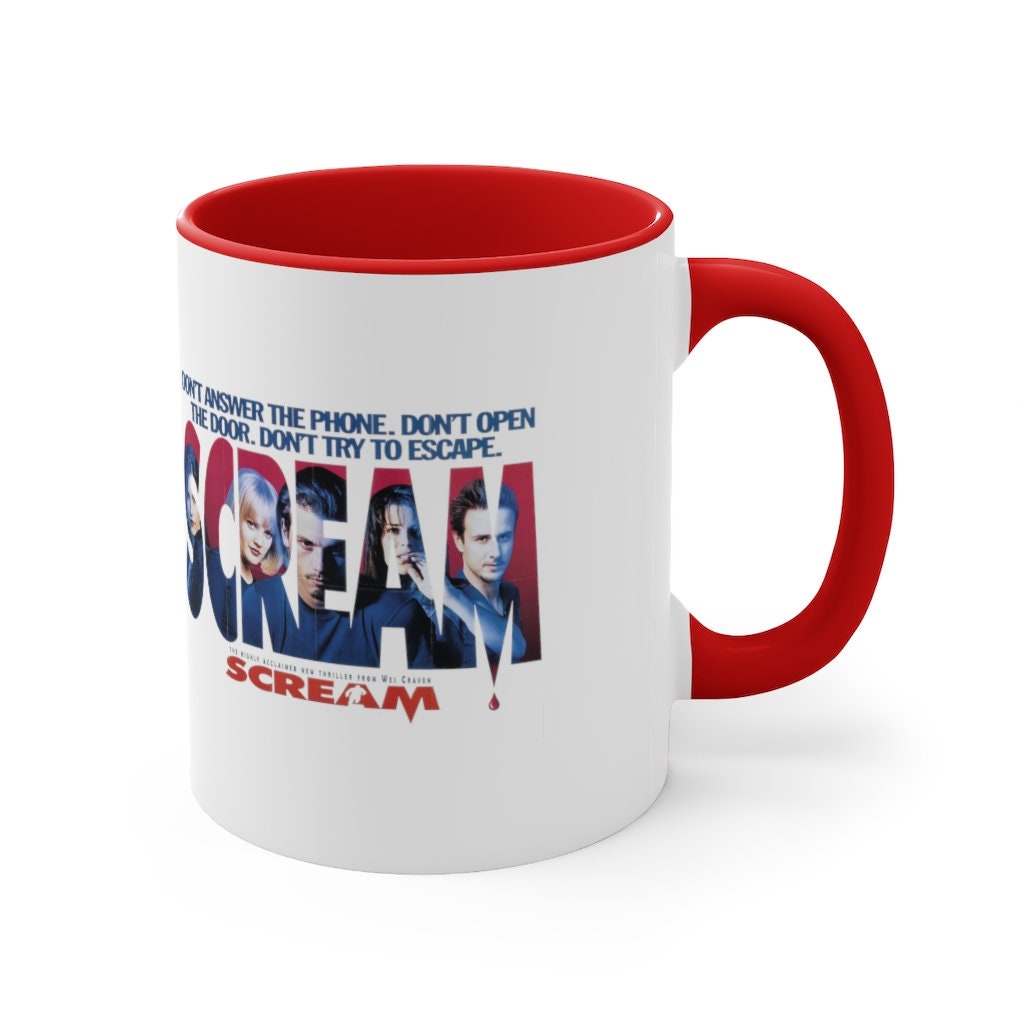 Scream Movie Ghostface Coffee Mug Scream Movie Ghostface Coffee Mug