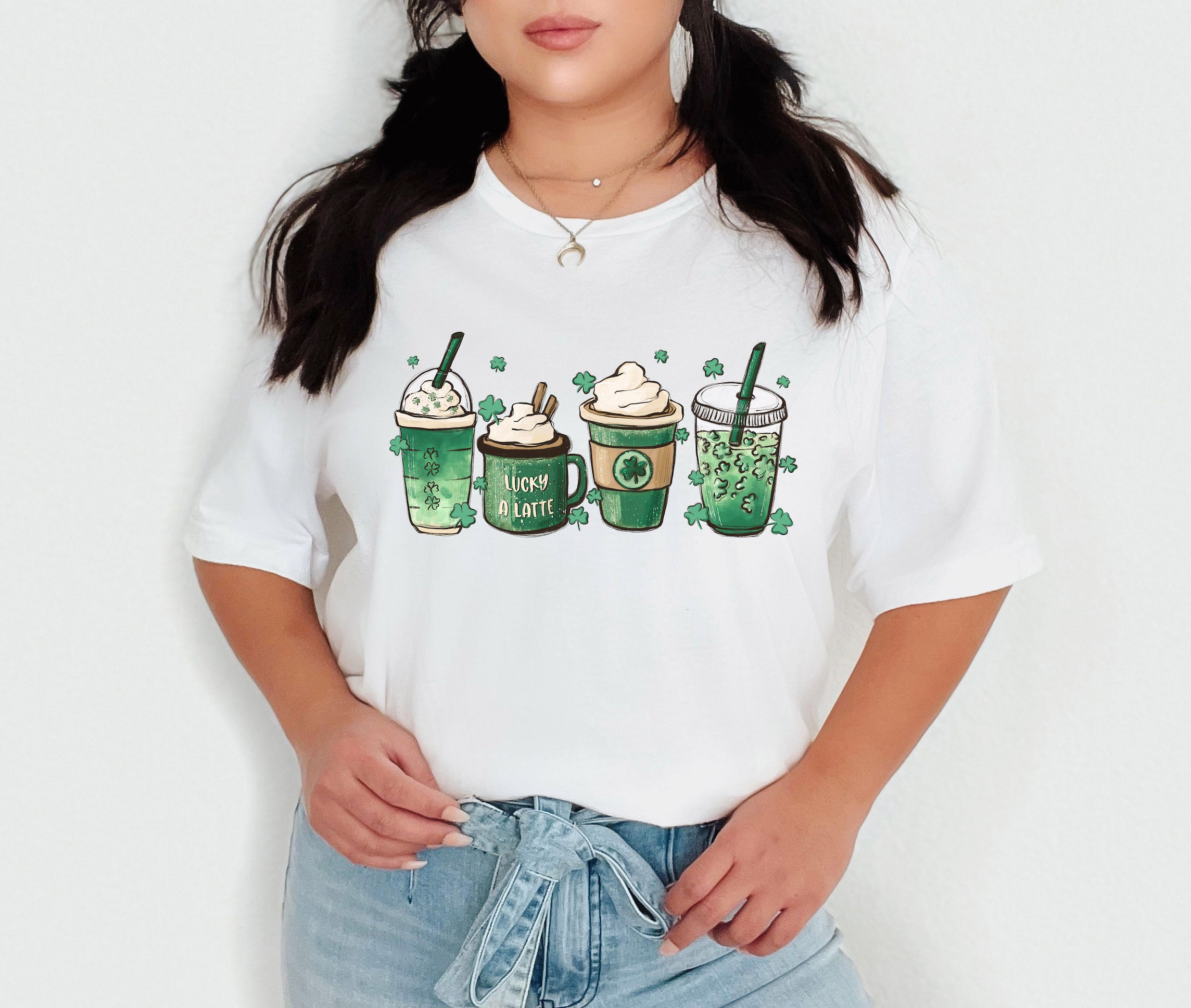 St Patricks Day Lucky A Latte Shirt St Patricks Day Lucky A Latte Shirt