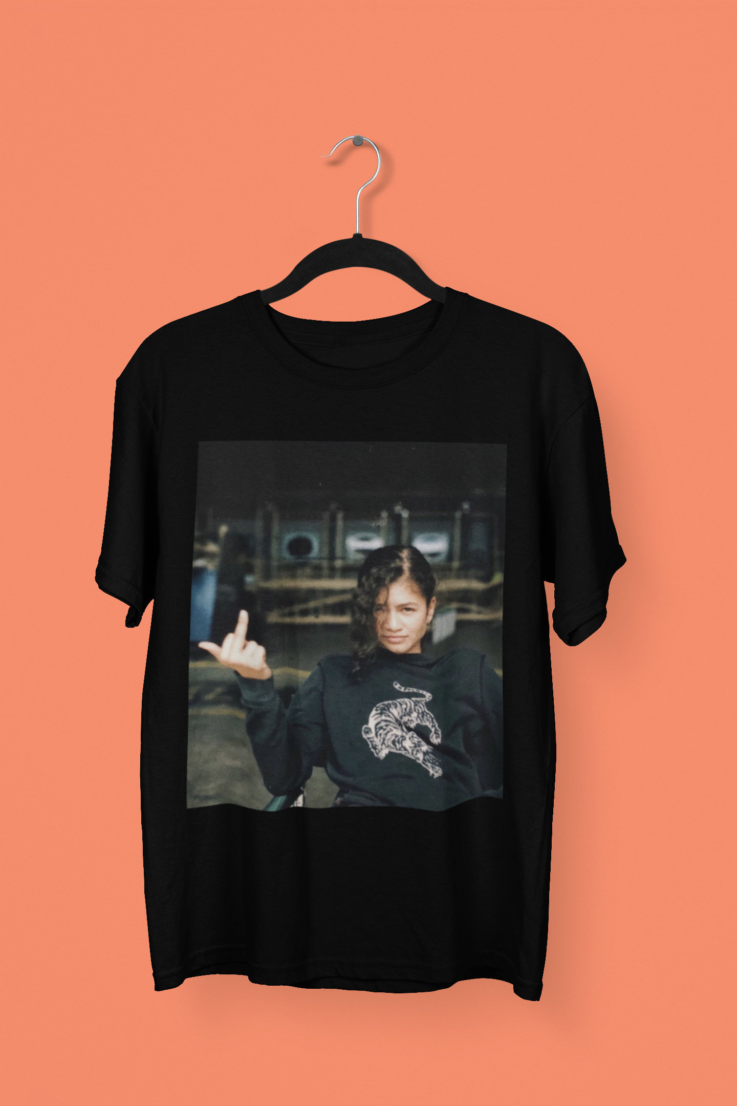 Zendaya Euphoria Middle Finger Sweatshirt Zendaya Euphoria Middle Finger Sweatshirt