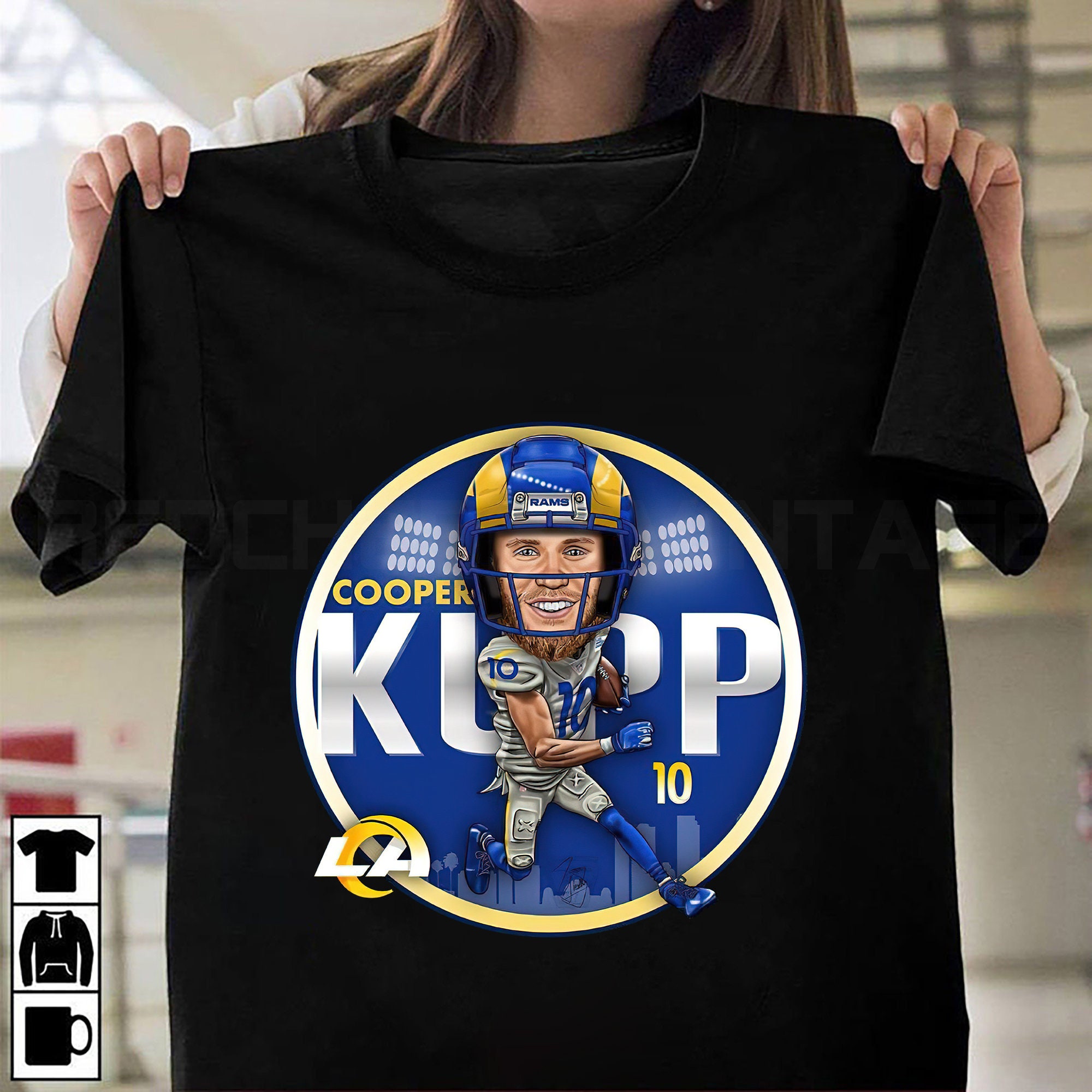 Cooper Kupp La Rams Super Bowl 2022 Champions Sweatshirt Cooper Kupp La Rams Super Bowl 2022 Champions Sweatshirt