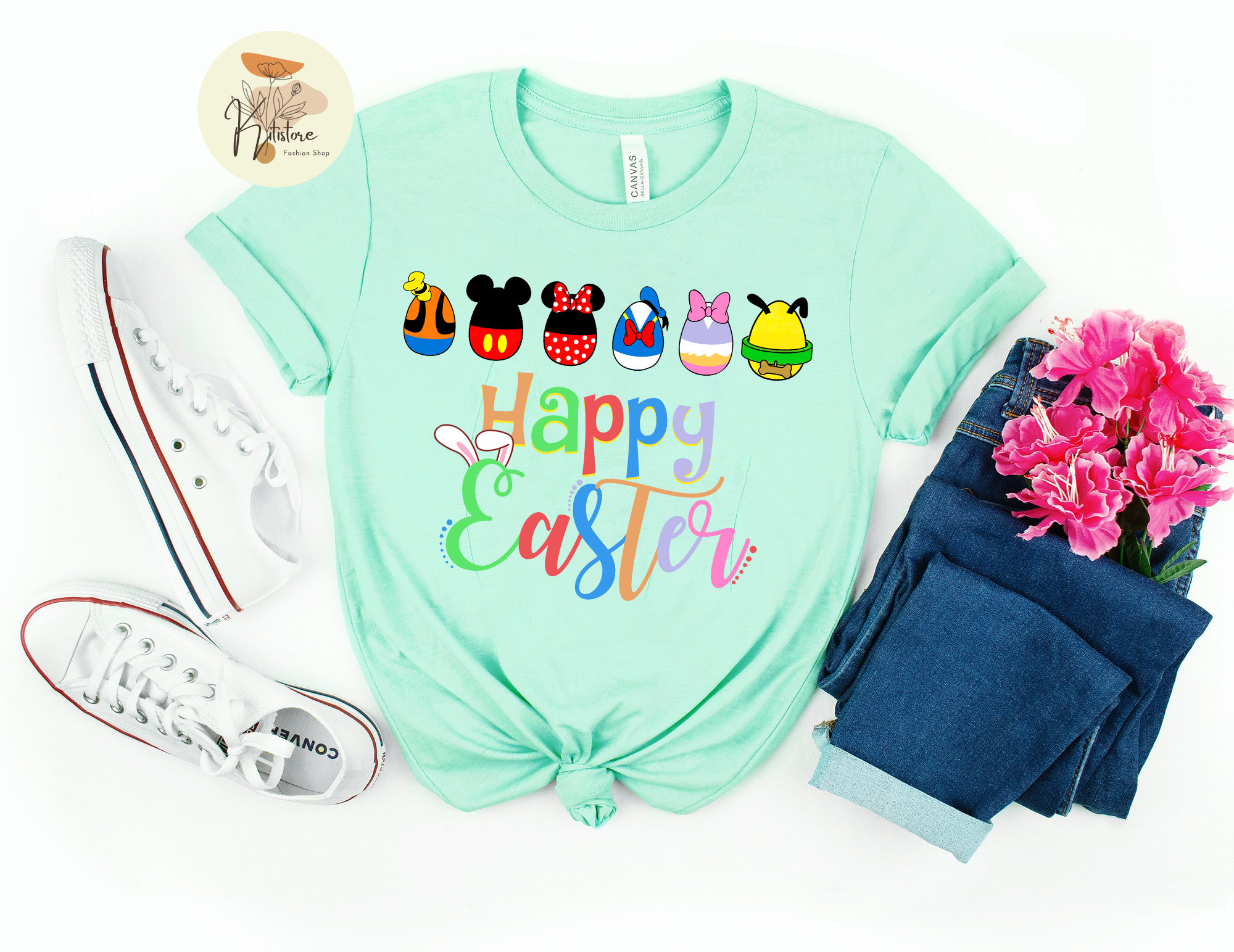 Disney Mickey And Friends Happy Easter Shirt Disney Mickey And Friends Happy Easter Shirt