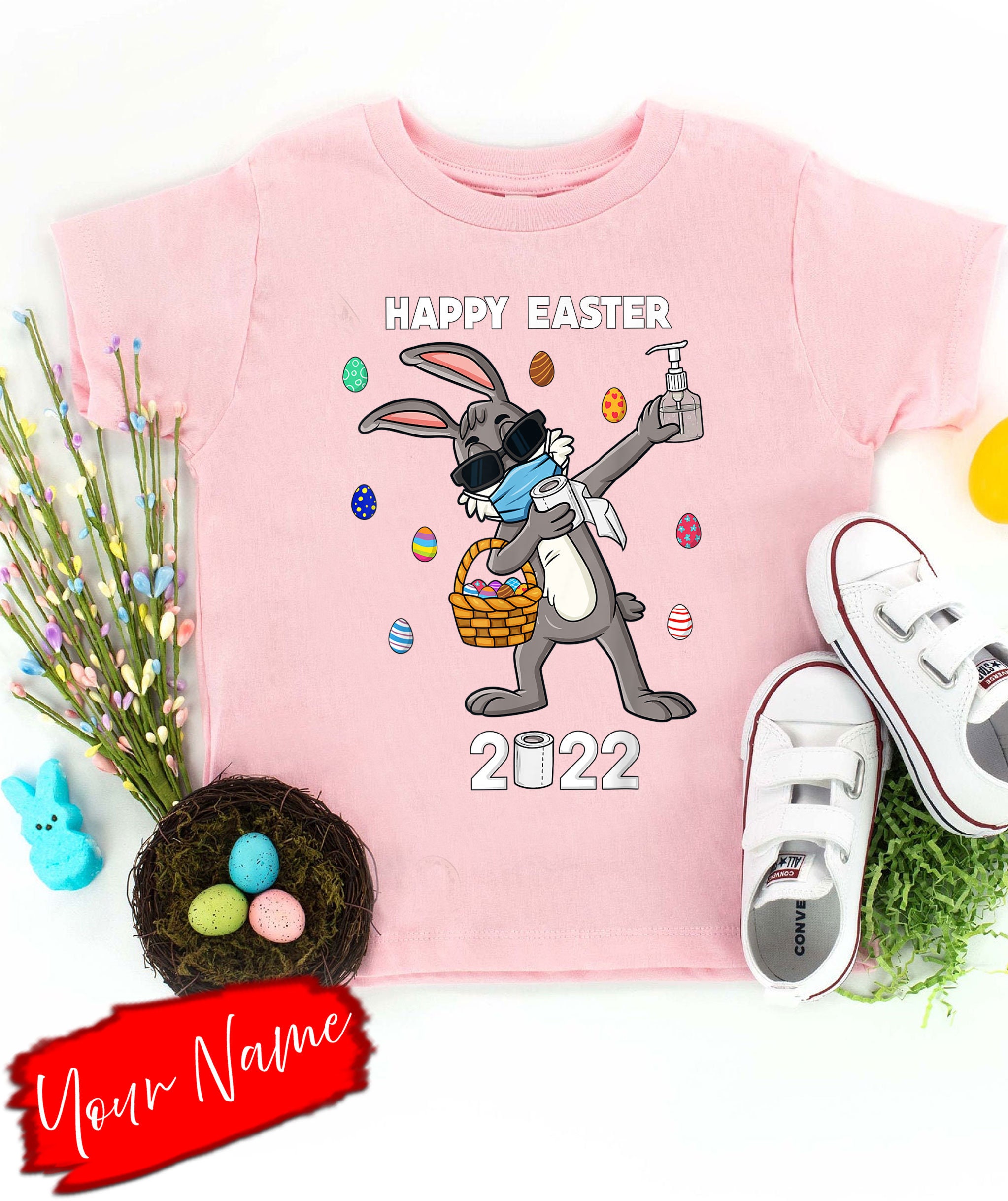 Happy Easter 2022 Pandemic Rabbit Sweatshirt Happy Easter 2022 Pandemic Rabbit Sweatshirt
