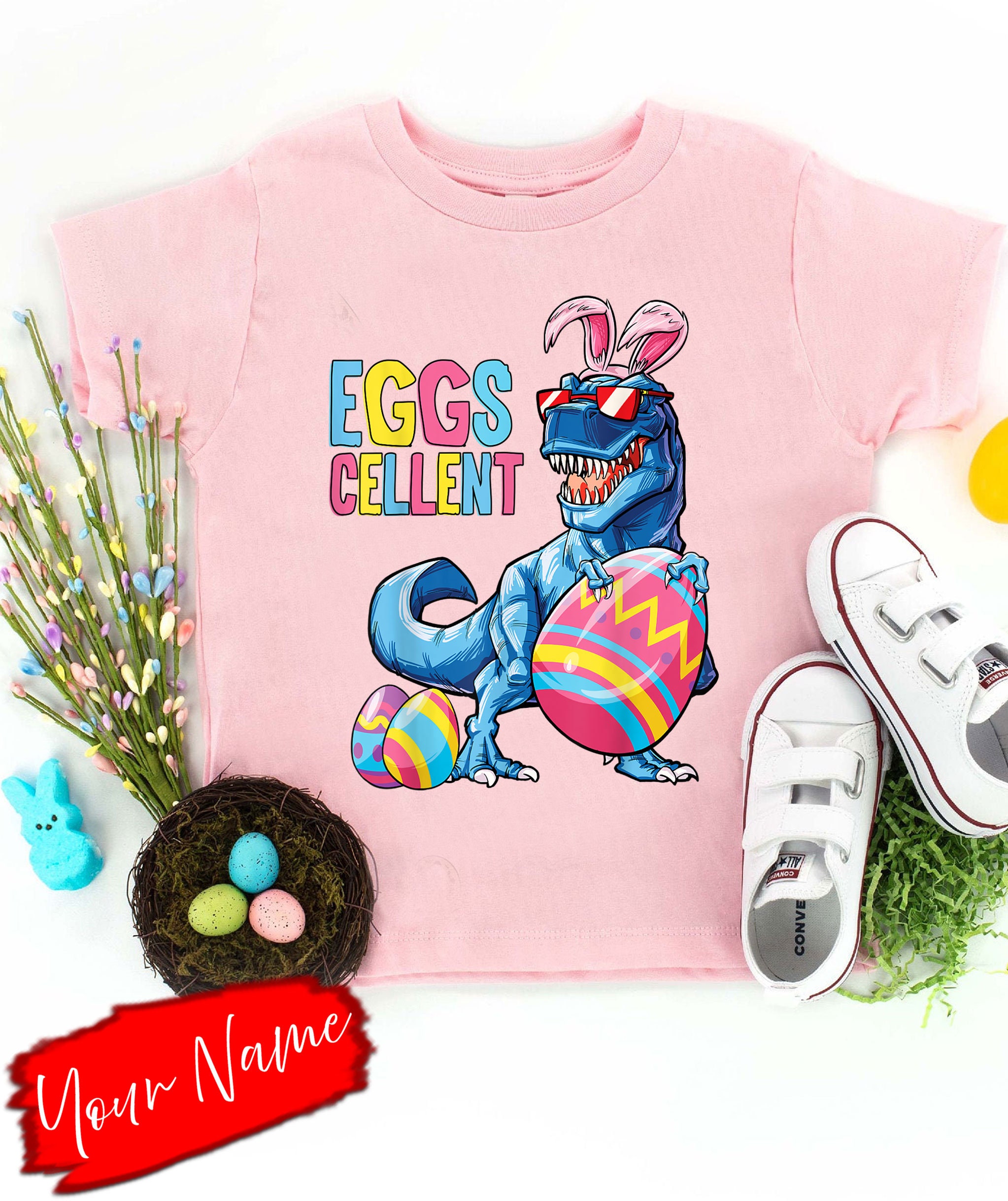 Eggs Cellent Easter Dinosaur Sweatshirt Eggs Cellent Easter Dinosaur Sweatshirt