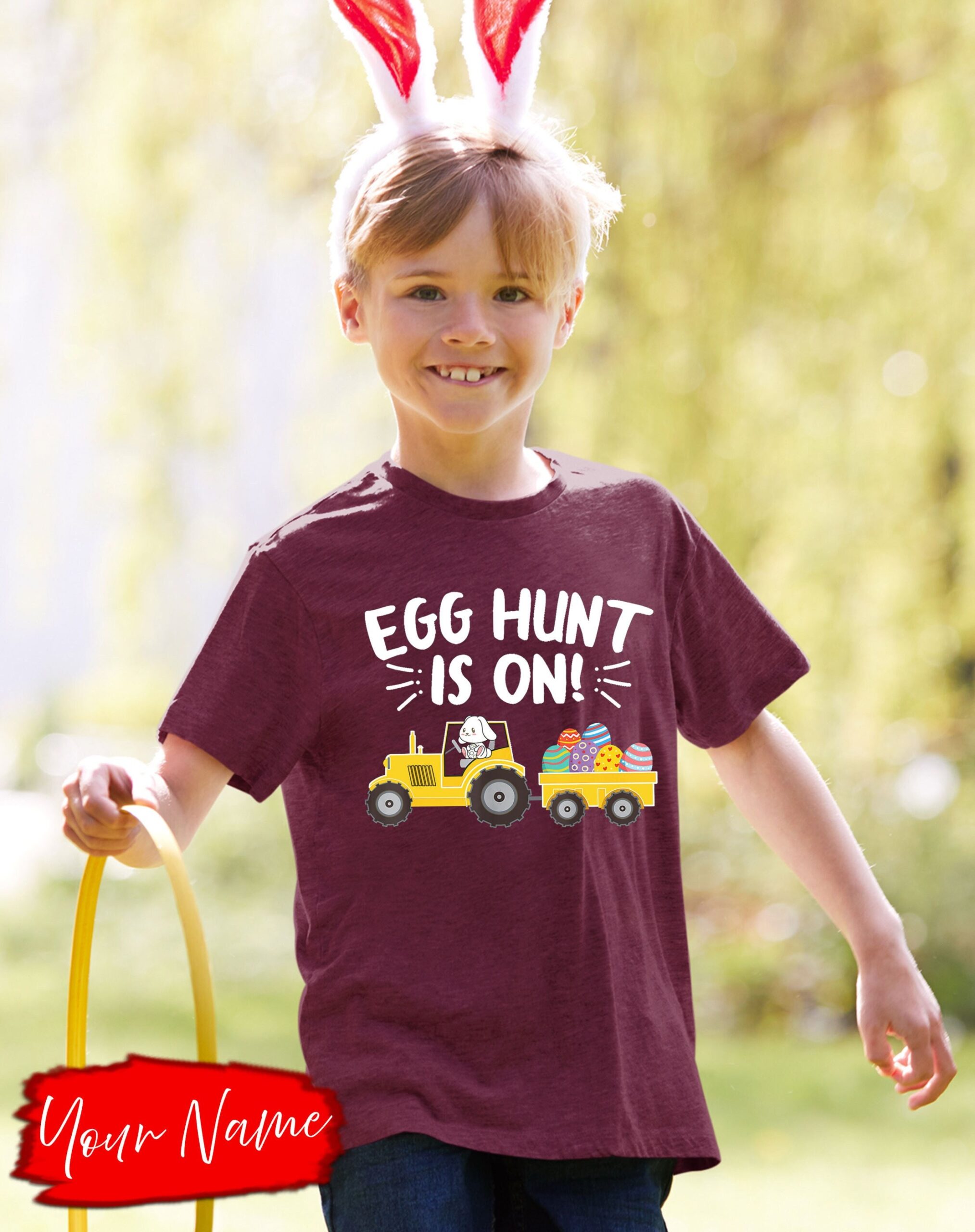 Easter Truck Egg Hunt Is On Sweatshirt Easter Truck Egg Hunt Is On Sweatshirt