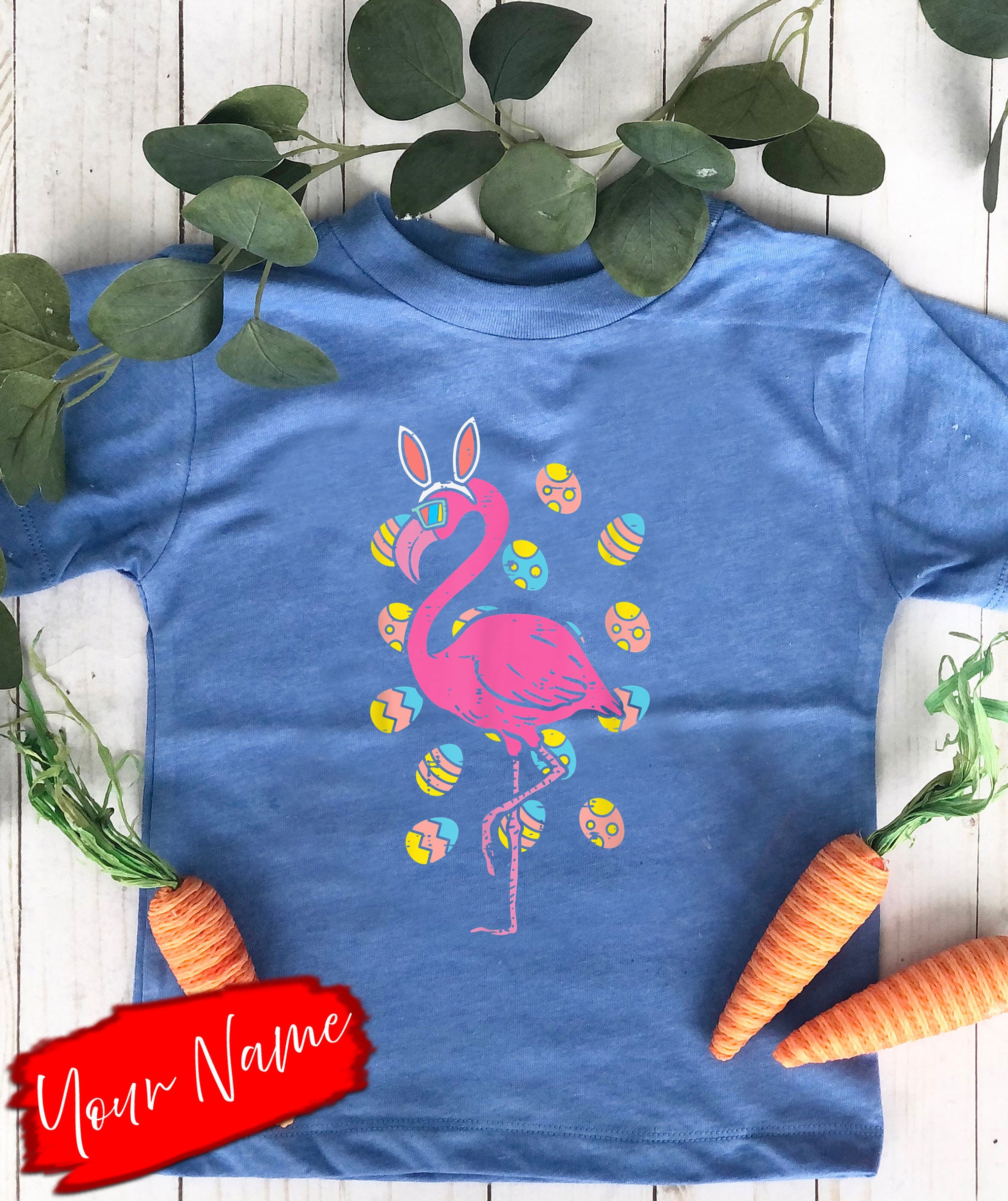 Pink Flamingo Easter Eggs Sweatshirt Pink Flamingo Easter Eggs Sweatshirt
