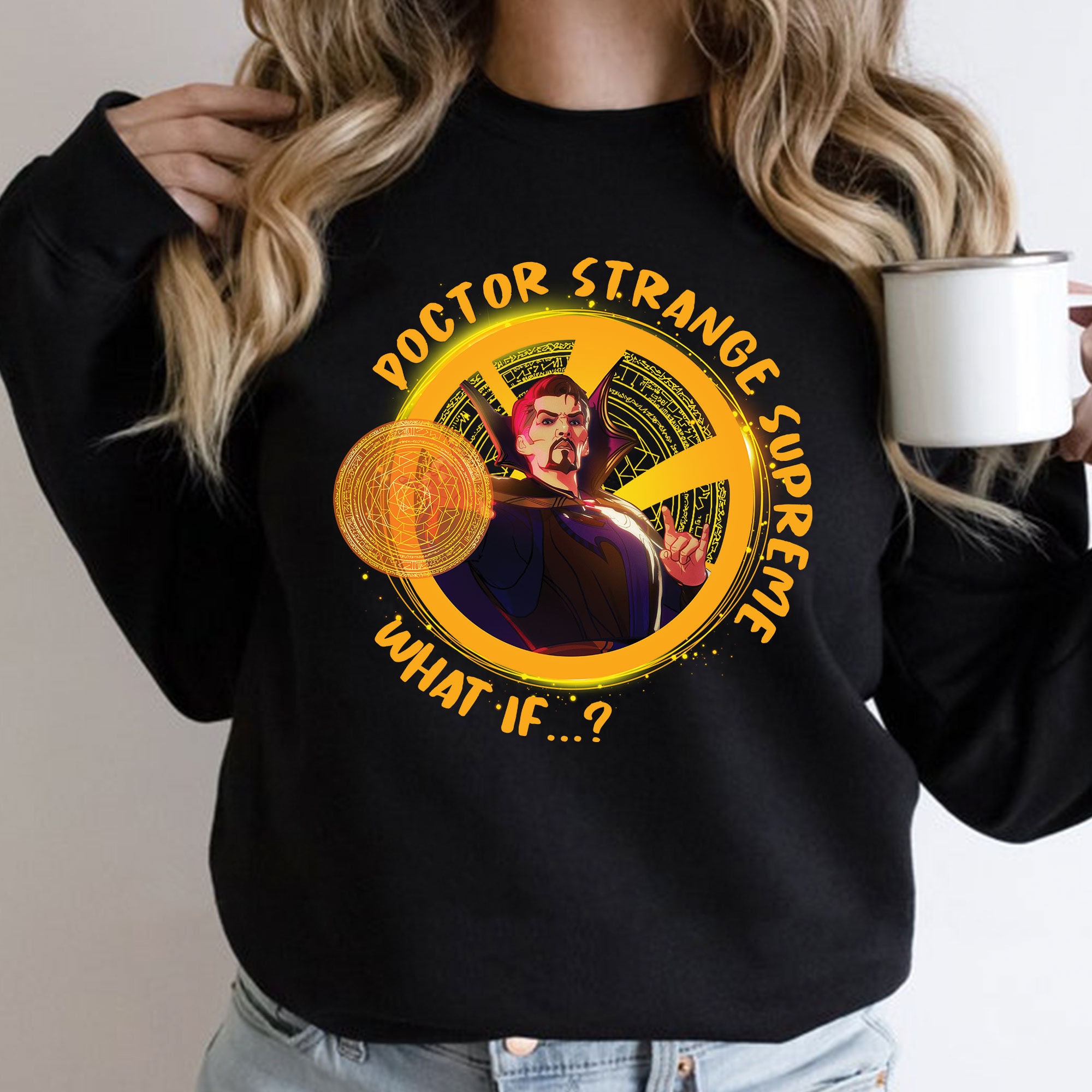 Marvel Doctor Strange Supreme Sweatshirt Marvel Doctor Strange Supreme Sweatshirt
