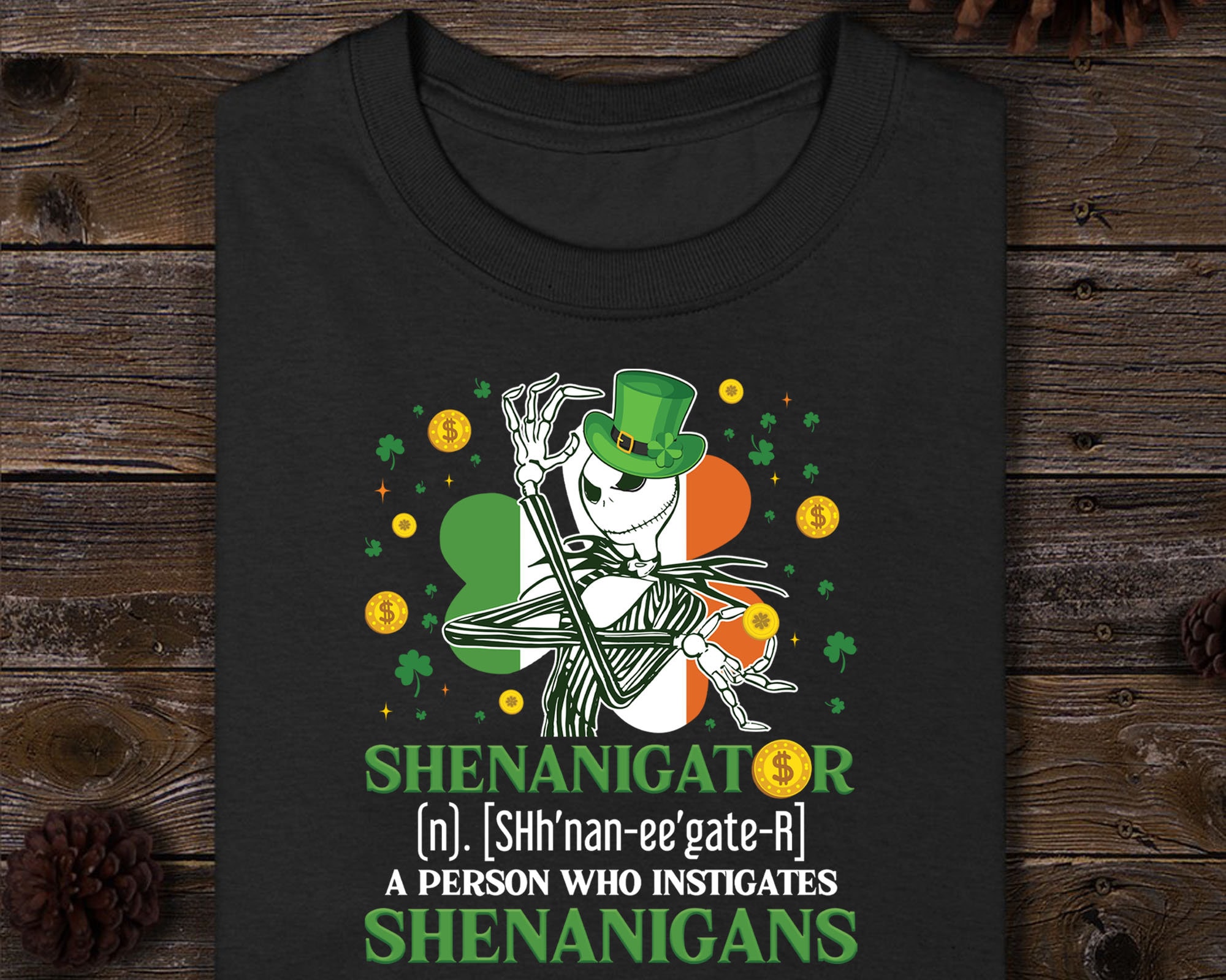 Jack Skellington Irish St. Patrick's Day Shirt Jack Skellington Irish St. Patrick's Day Shirt