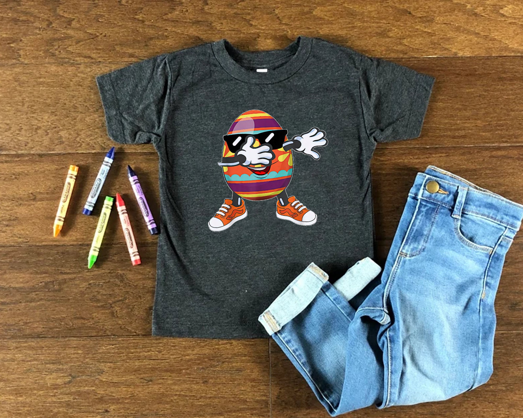 Funny Dabbing Easter Egg Kid Shirt Funny Dabbing Easter Egg Kid Shirt