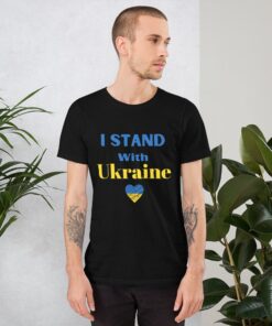 I Stand With Ukraine Patriots Shirt