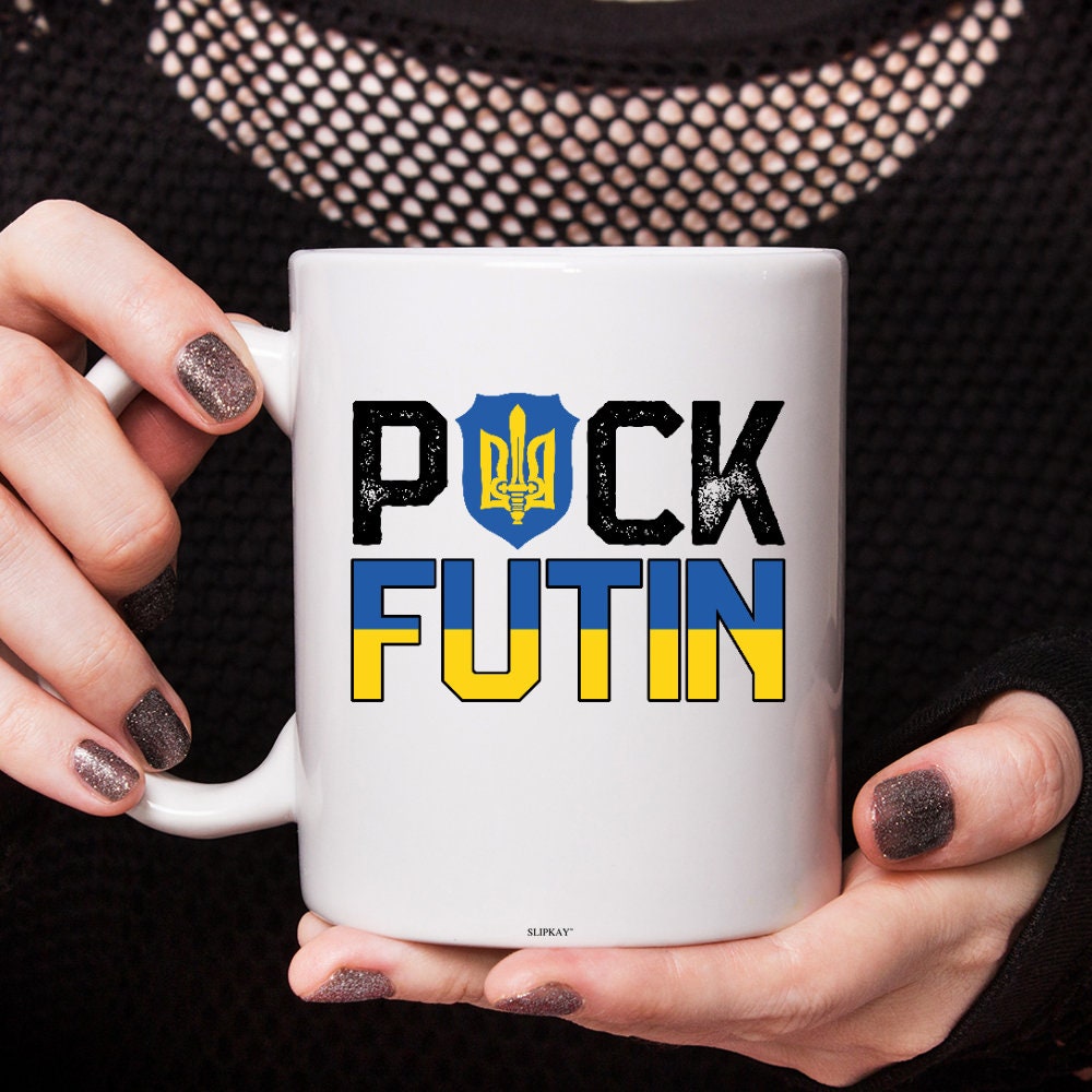 Anti Putin Puck Futin Stand With Ukraine Mug Anti Putin Puck Futin Stand With Ukraine Mug