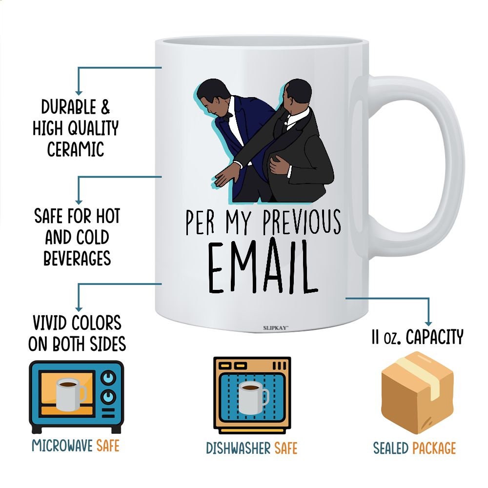 Per My Previous Email Will Smith Mug Per My Previous Email Will Smith Mug