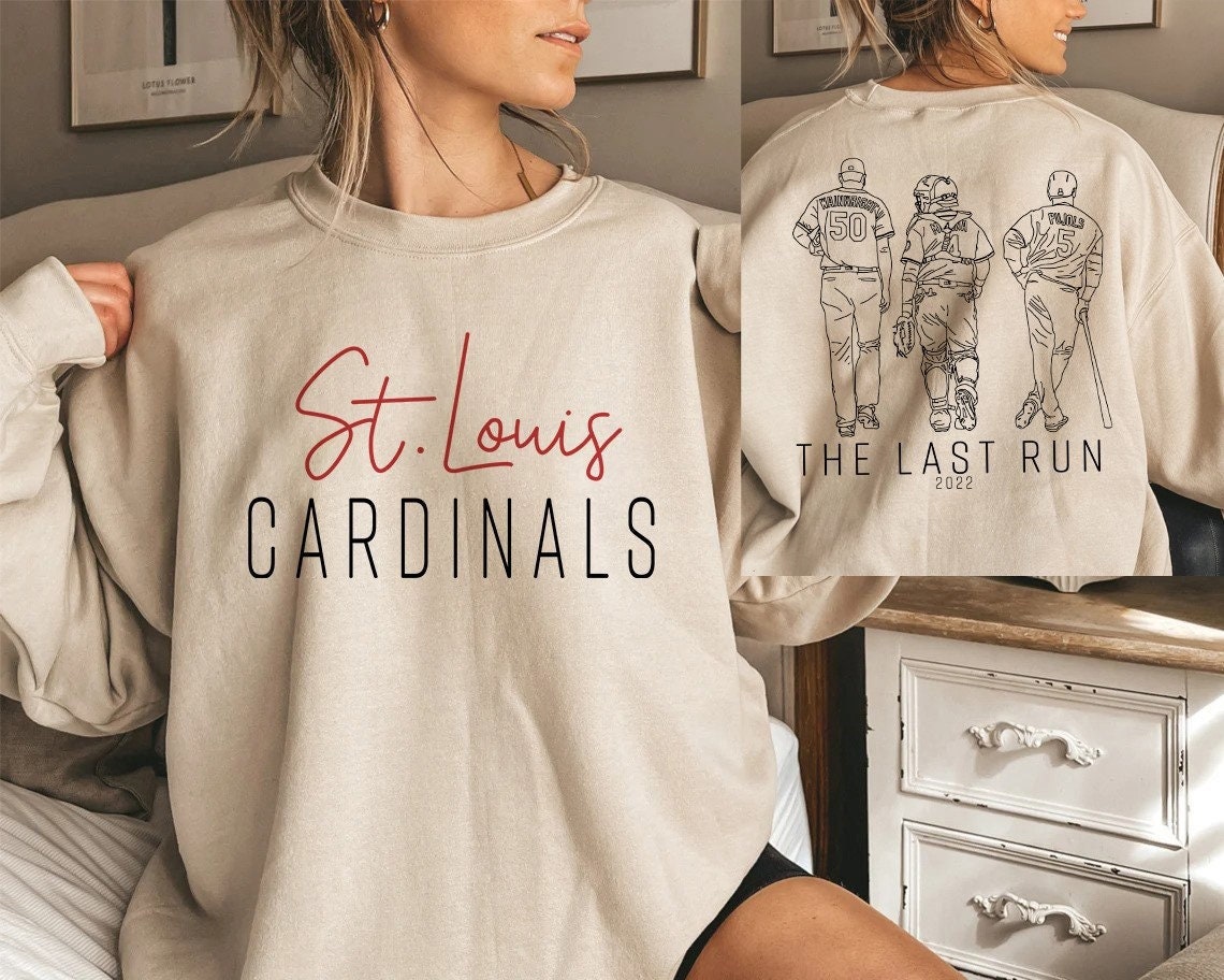Vintage The Last Run Cardinals Baseball STL Shirt St Louis 2022 Sweatshirt Gift For Fans Vintage The Last Run Cardinals Baseball STL Shirt St Louis 2022 Sweatshirt Gift For Fans
