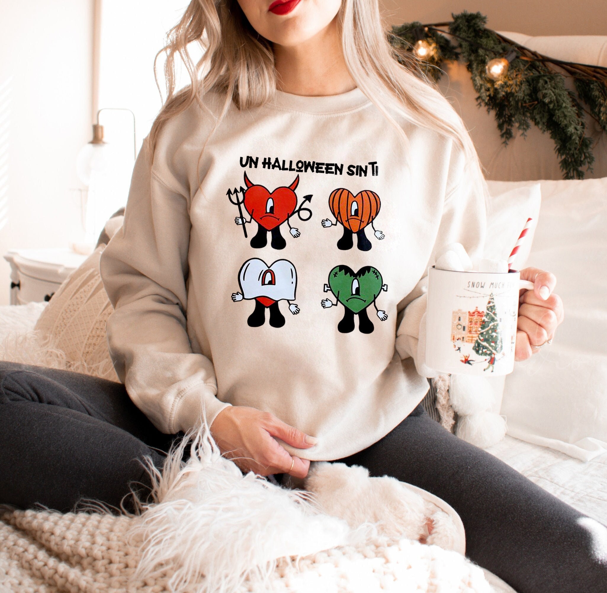 Bad Bunny Halloween Shirt Un Sin Ti Verano Merch Spooky Hoodie Bad Bunny Halloween Shirt Un Sin Ti Verano Merch Spooky Hoodie