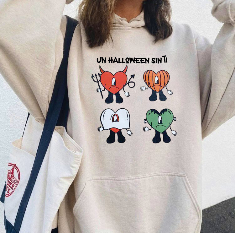 Bad Bunny Halloween Shirt Un Sin Ti Verano Merch Spooky Hoodie Bad Bunny Halloween Shirt Un Sin Ti Verano Merch Spooky Hoodie