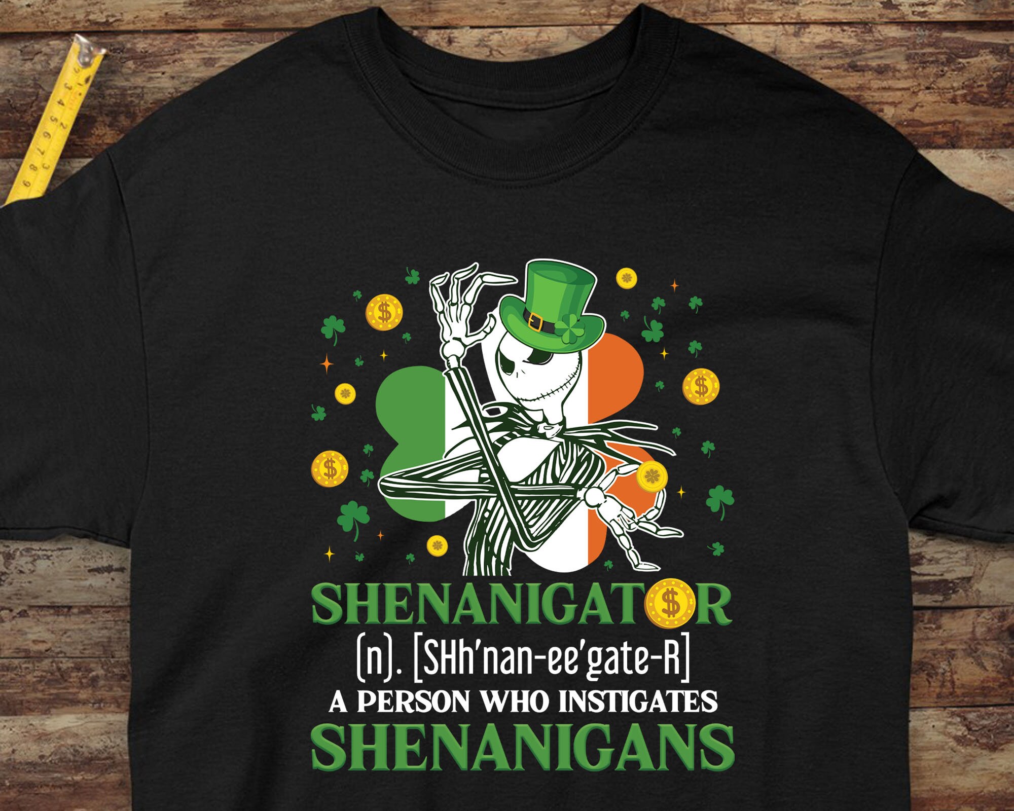 Jack Skellington Irish St. Patrick's Day Shirt Jack Skellington Irish St. Patrick's Day Shirt