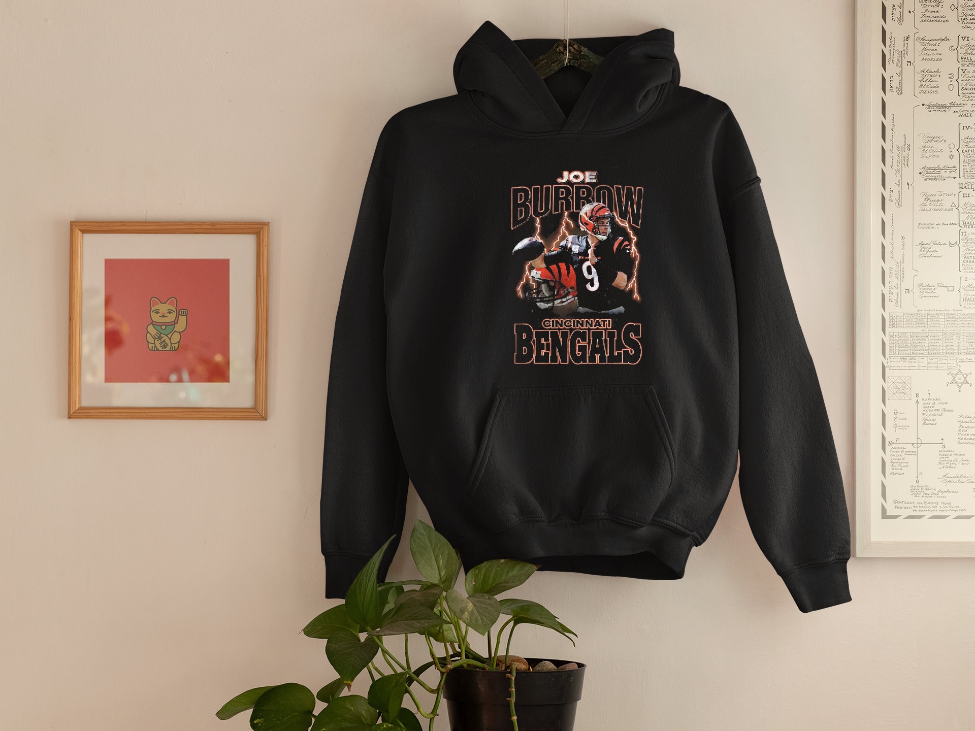 Joe Burrow Cincinnati Bengals NFL Graphic SweatShirt Joe Burrow Cincinnati Bengals NFL Graphic SweatShirt