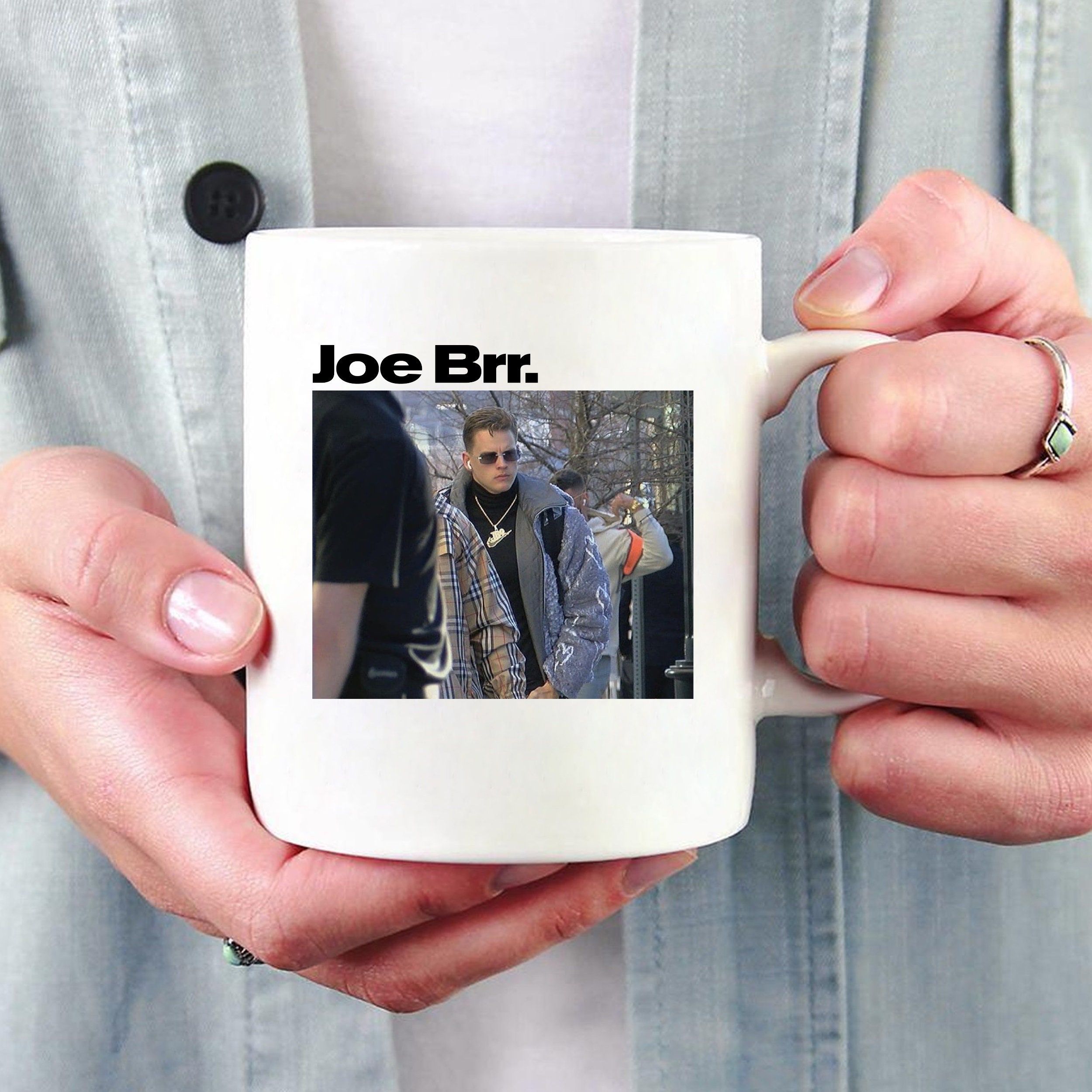 Joe Burrow Brr Mug Joe Burrow Brr Mug