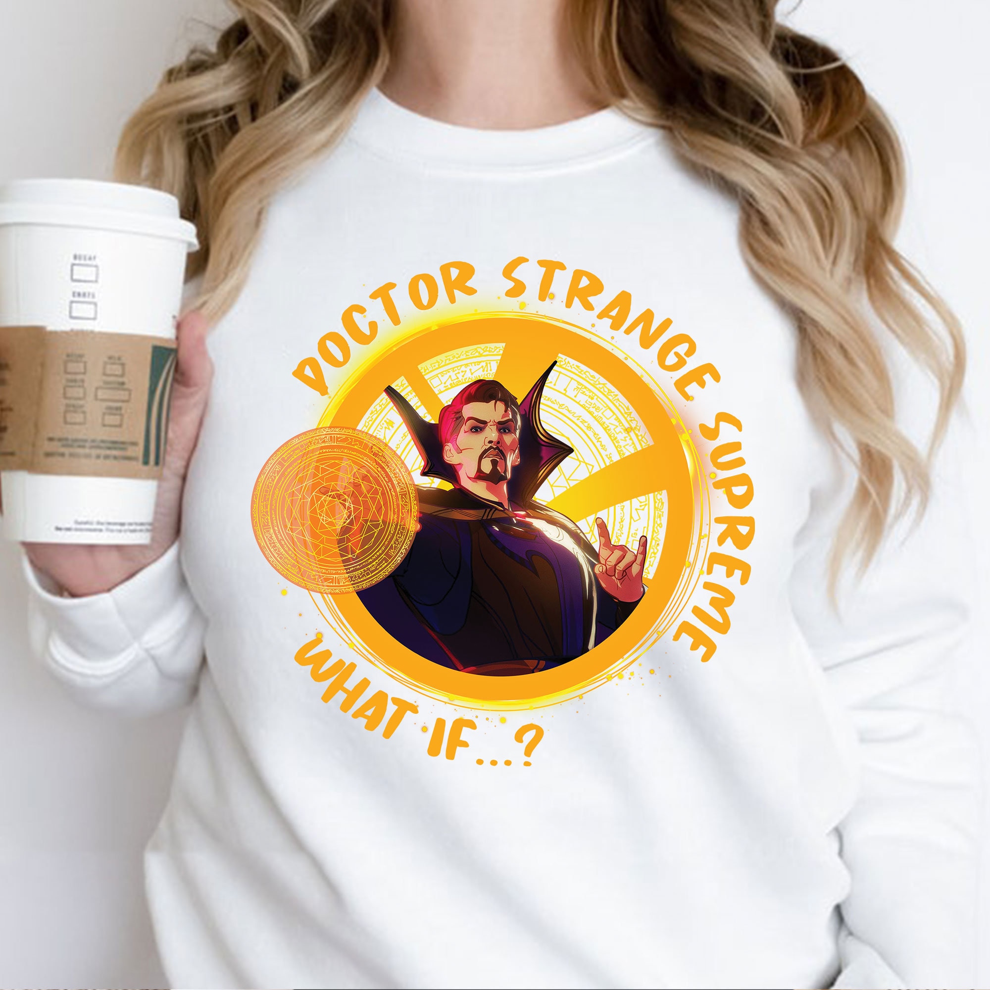 Marvel Doctor Strange Supreme Sweatshirt Marvel Doctor Strange Supreme Sweatshirt