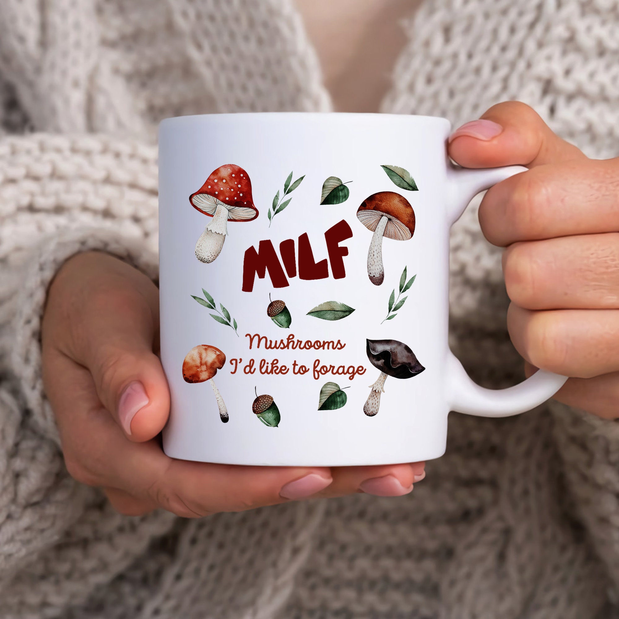 Milf Funny Mushroom Cottagecore Mug Milf Funny Mushroom Cottagecore Mug