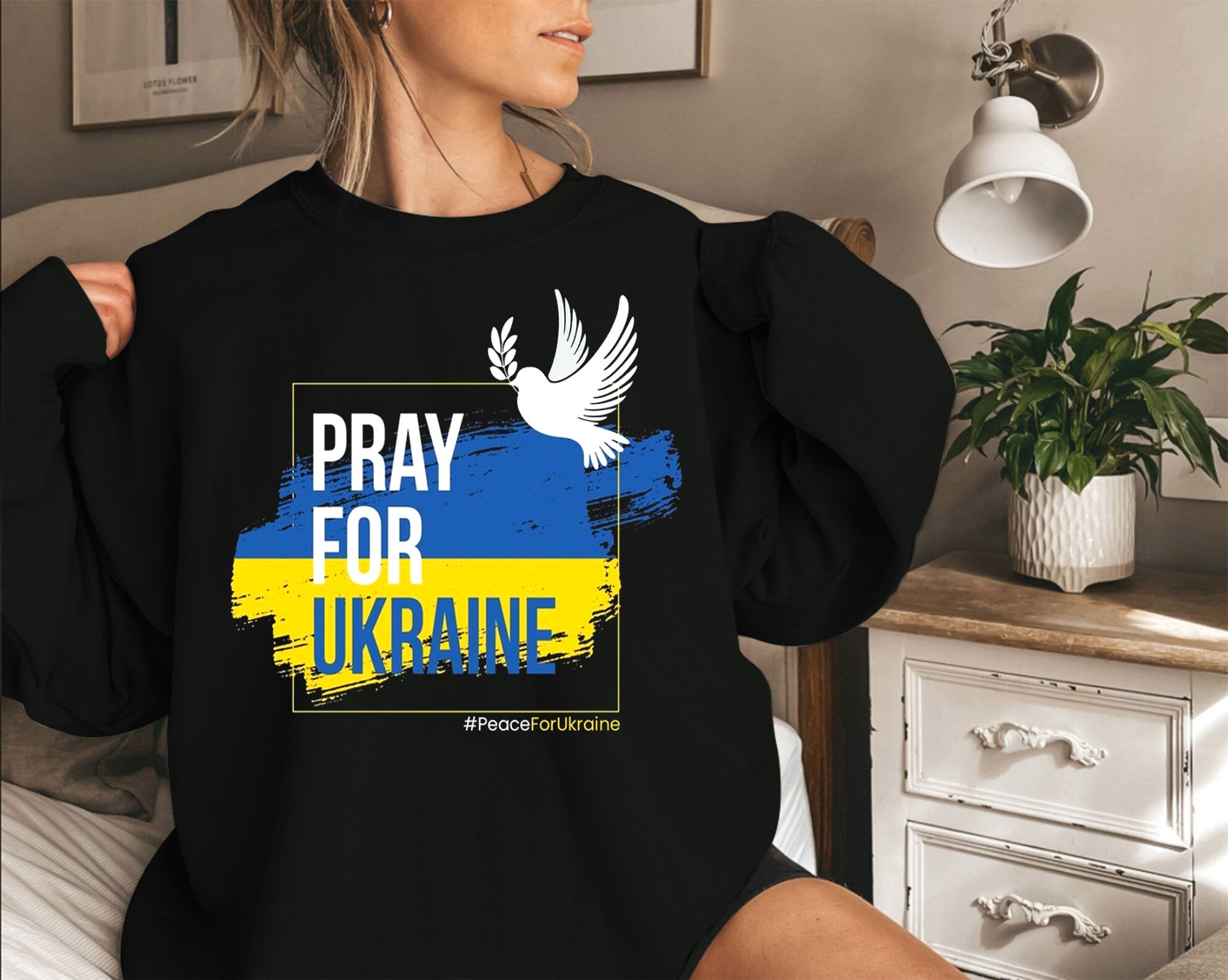 Pray For Ukraine Peace Sweatshirt Pray For Ukraine Peace Sweatshirt