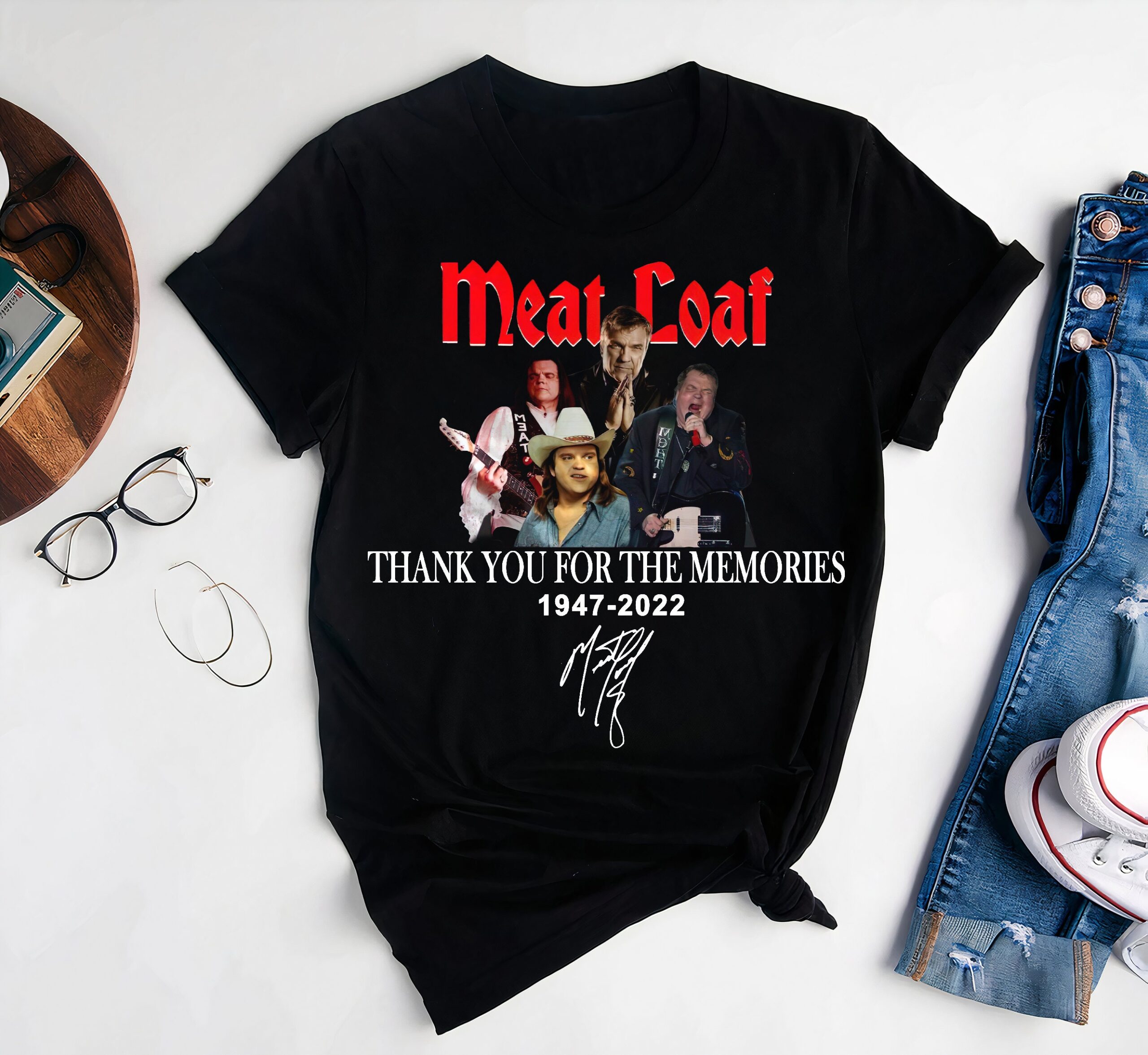 Rip Meat Loaf Legend 1947 - 2022 Thank You Memories Shirt Rip Meat Loaf Legend 1947 - 2022 Thank You Memories Shirt